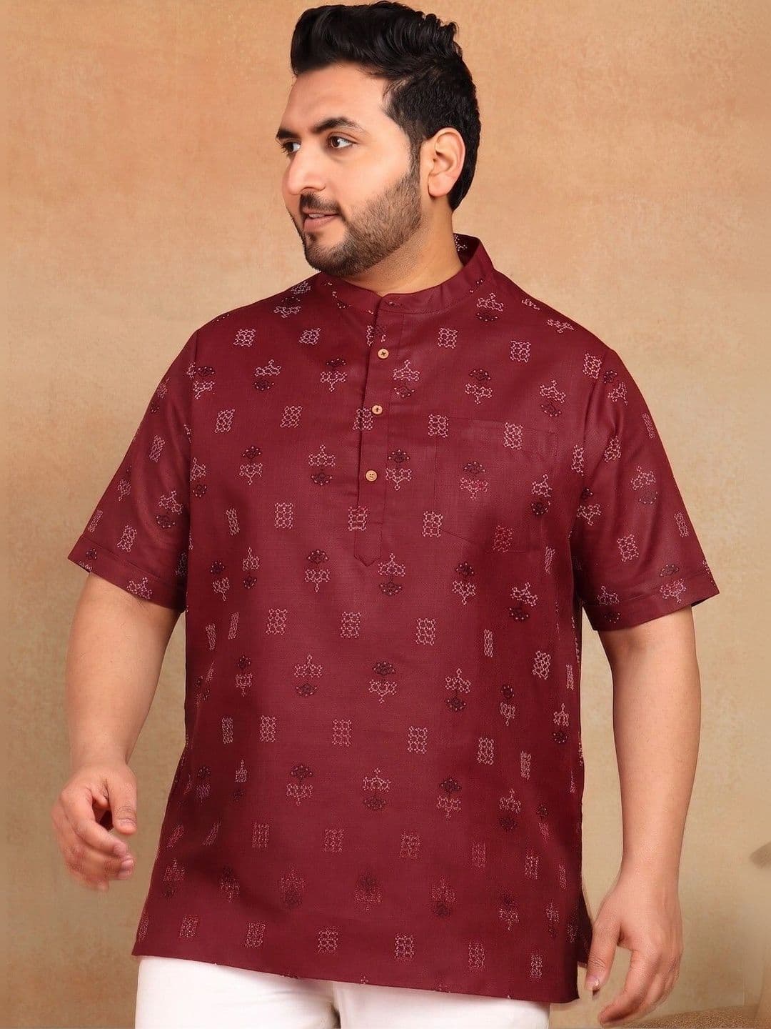 Sztori Men Ethnic Motifs Printed Kurta - view 1