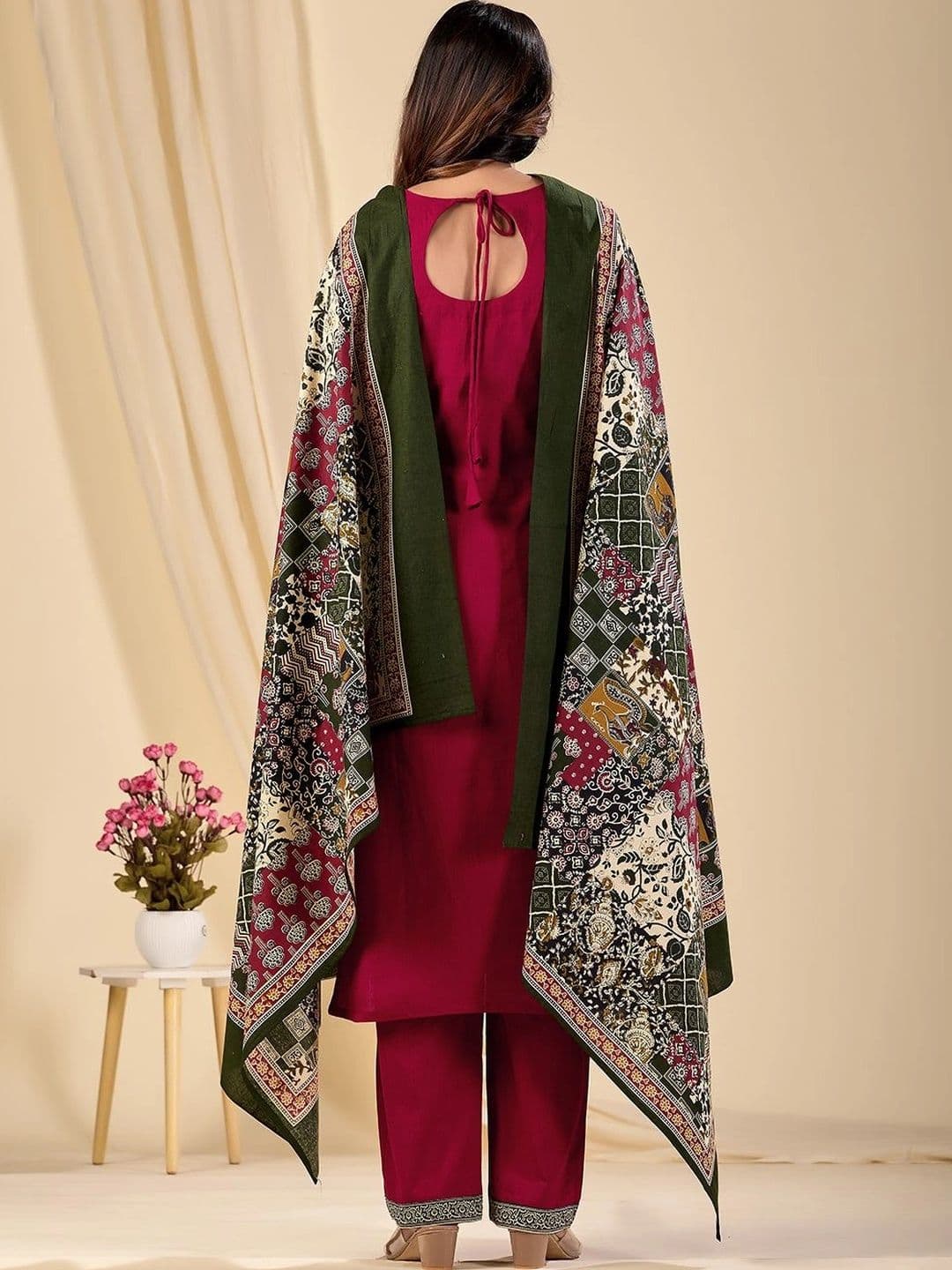 KAYABANDH Printed Pure Cotton Unstitched Dress Material thumbnail 6