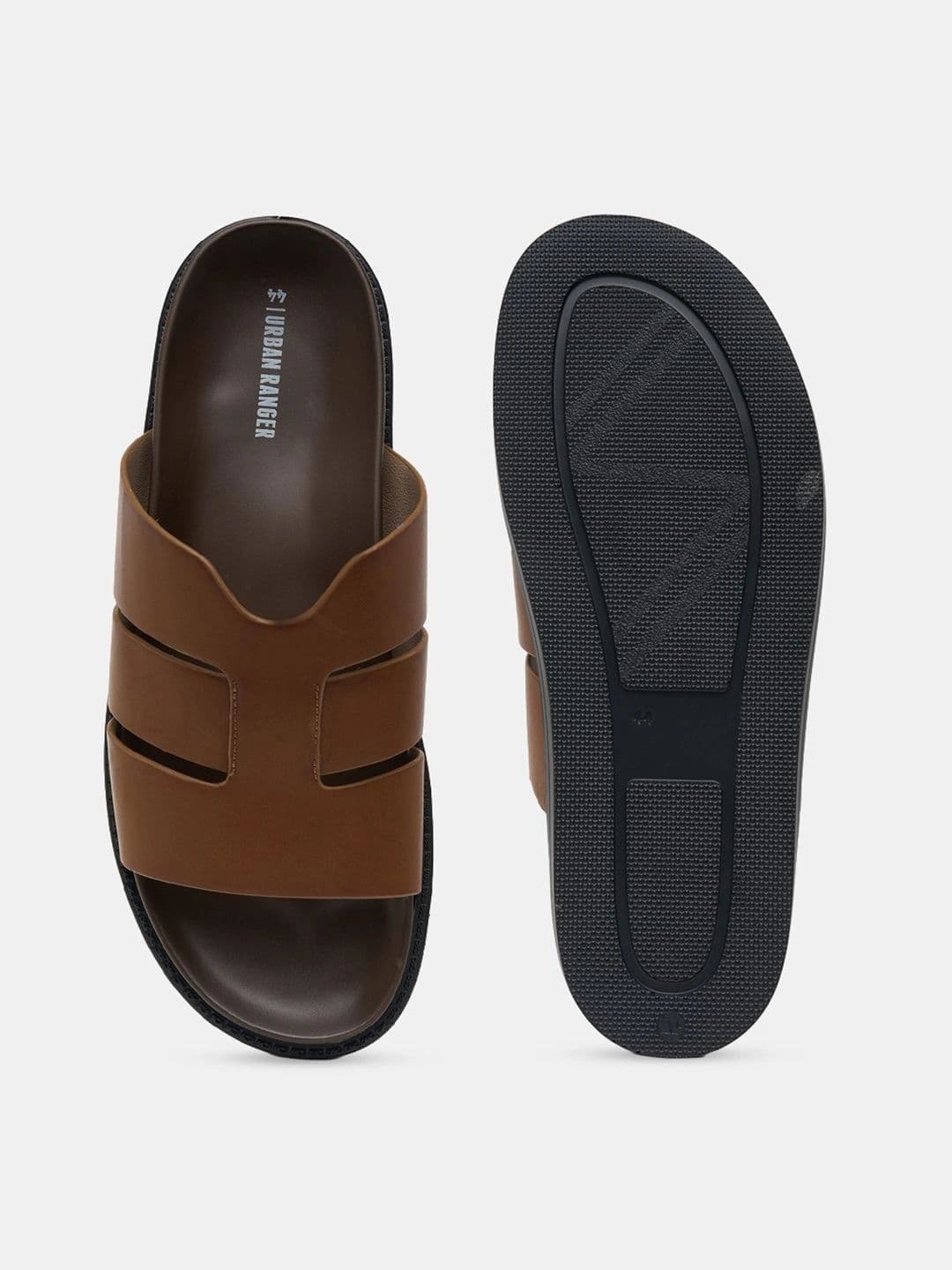 Urban Ranger by pantaloons Men PU Comfort Sandals thumbnail 3