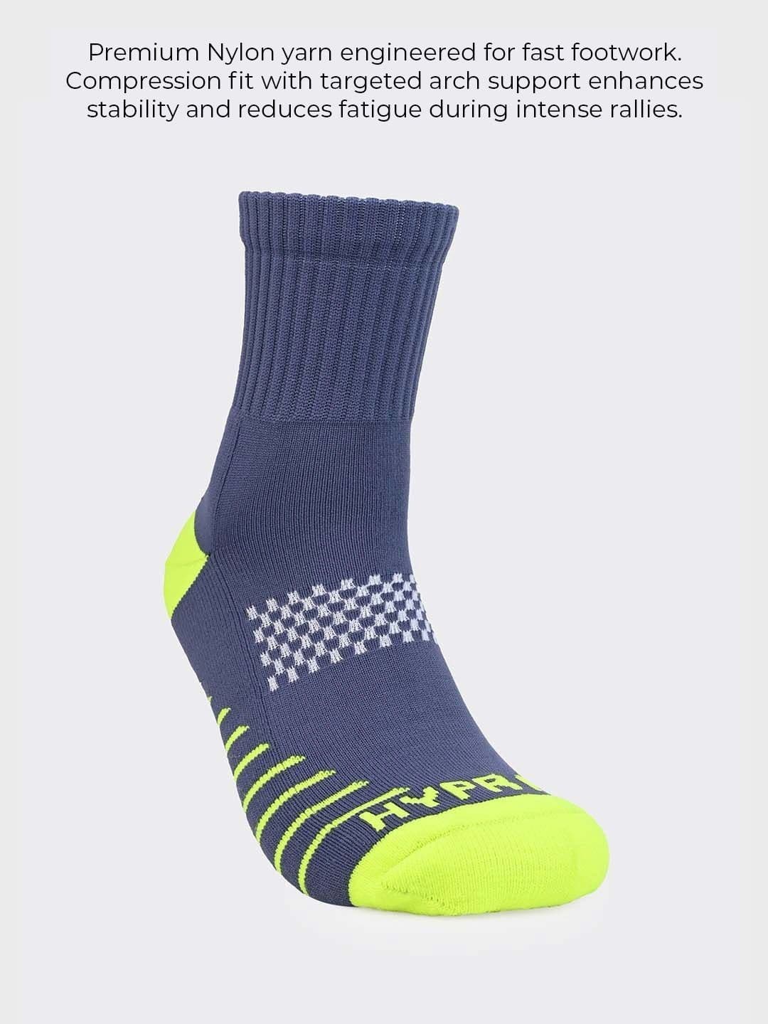 HYPR FIT Men Pack of 2 Cotton Patterned Calf Length Socks thumbnail 4