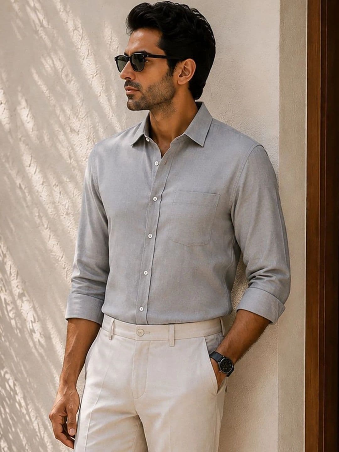 XENOR Men Slim Fit Casual Shirt thumbnail 4