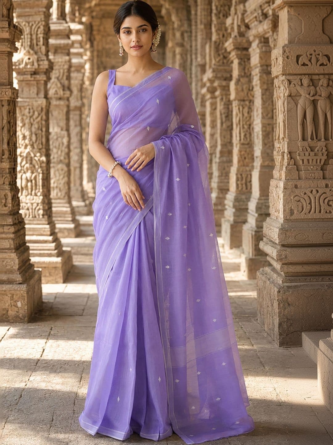 Mitera Woven Design Designer Kanjeevaram Saree - view 1
