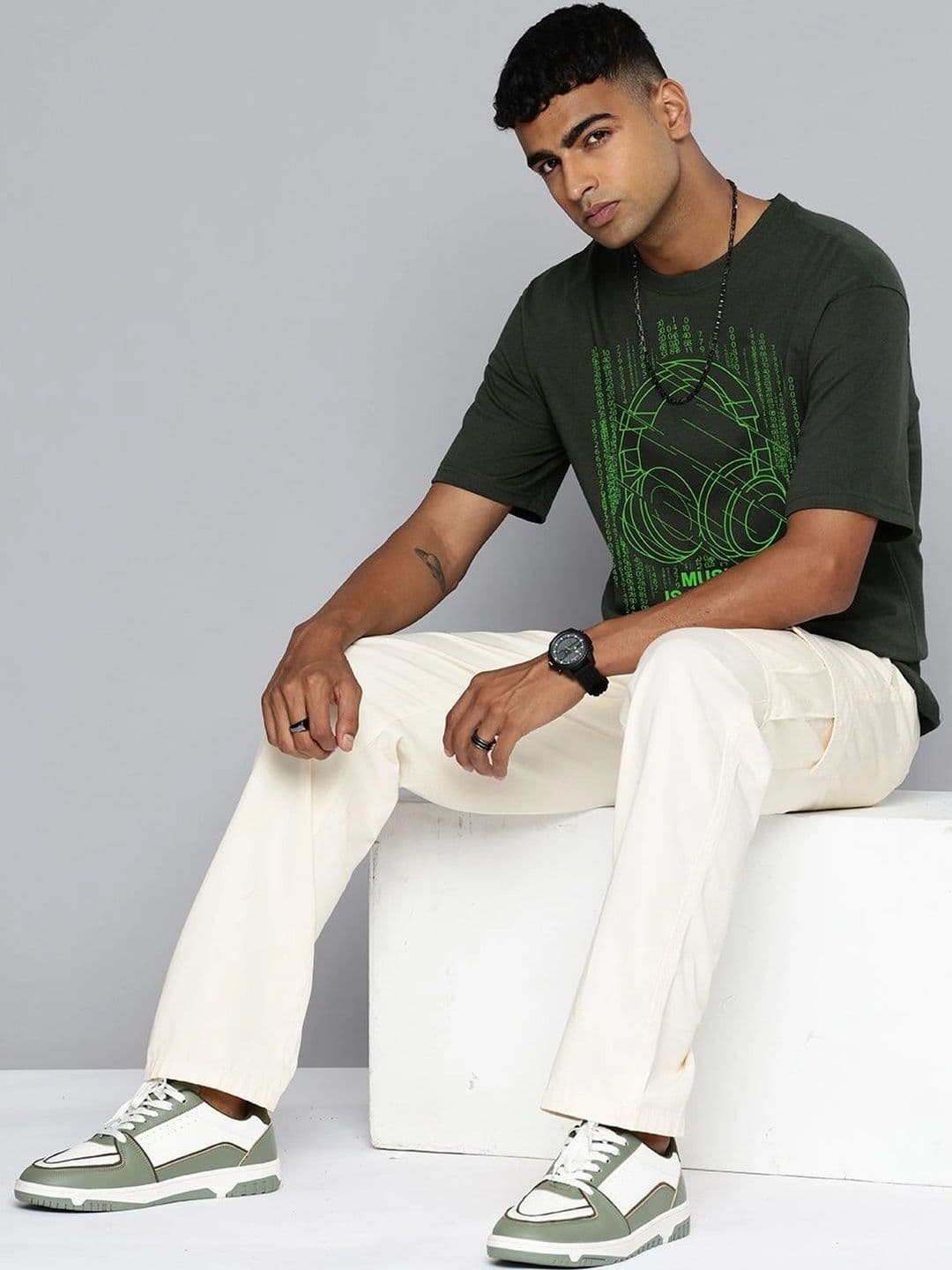 Moda Rapido Men Printed T-shirt thumbnail 3