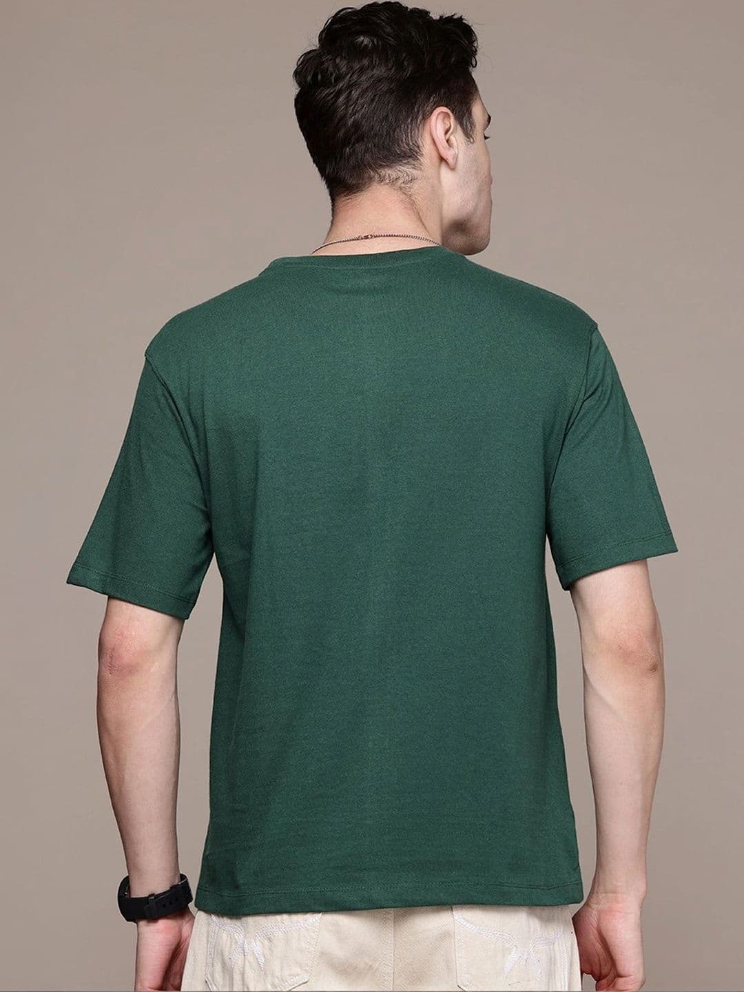 Moda Rapido Men Typography Printed T-shirt thumbnail 4