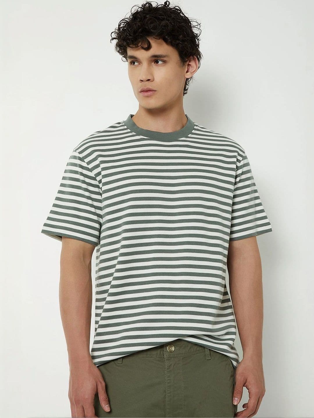 max Men Striped T-shirt thumbnail 5