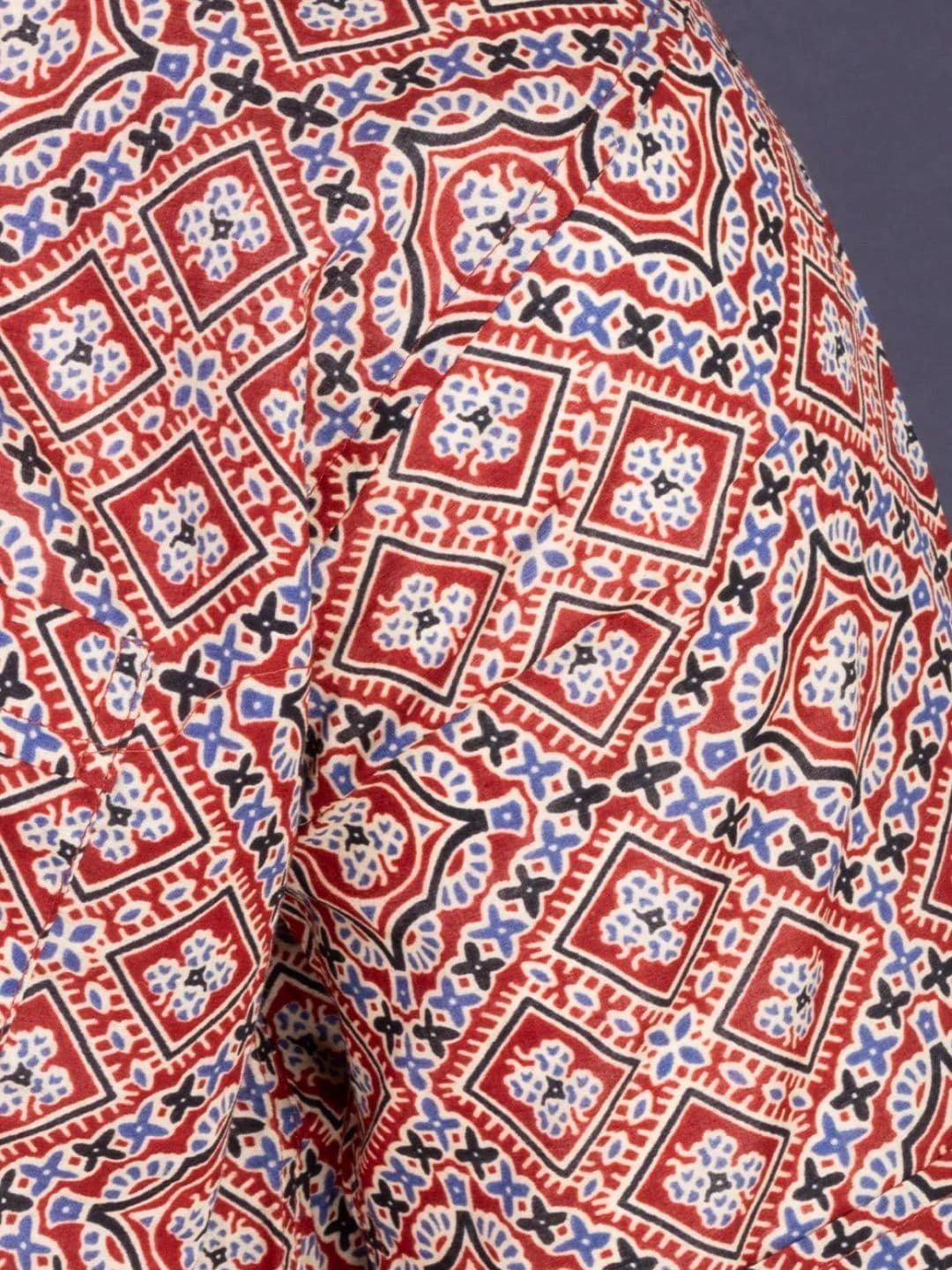 Avishya Men Floral Printed Handloom Kurta thumbnail 7