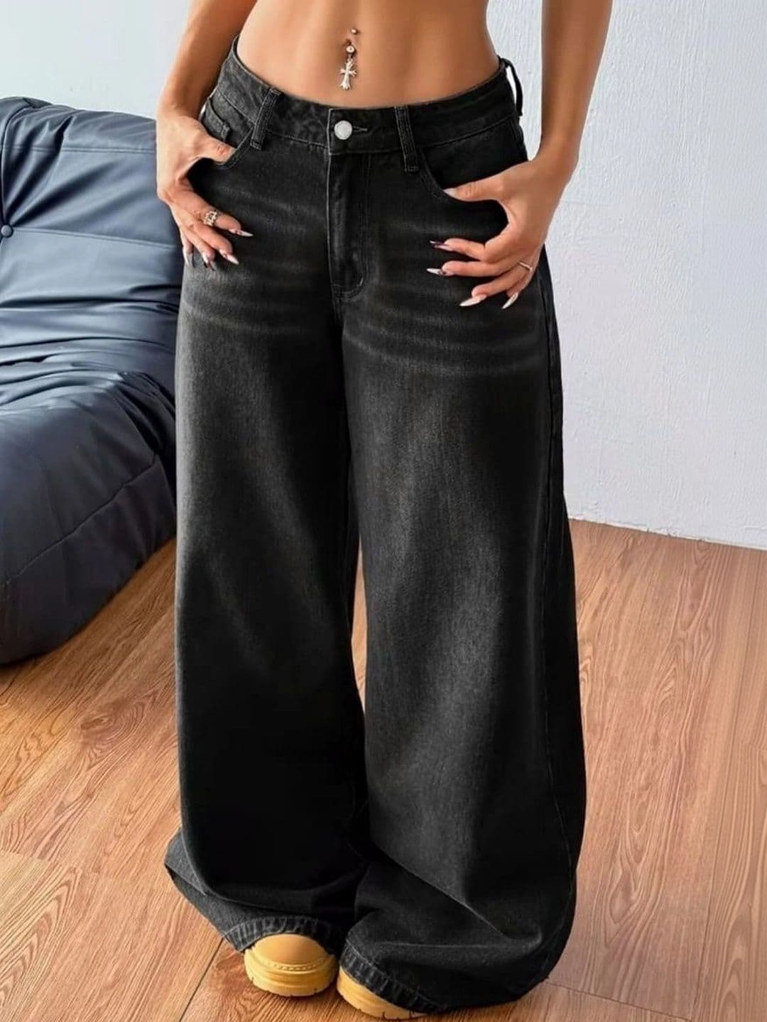 ESLITA Women High-Rise Light Fade Jeans - view 1