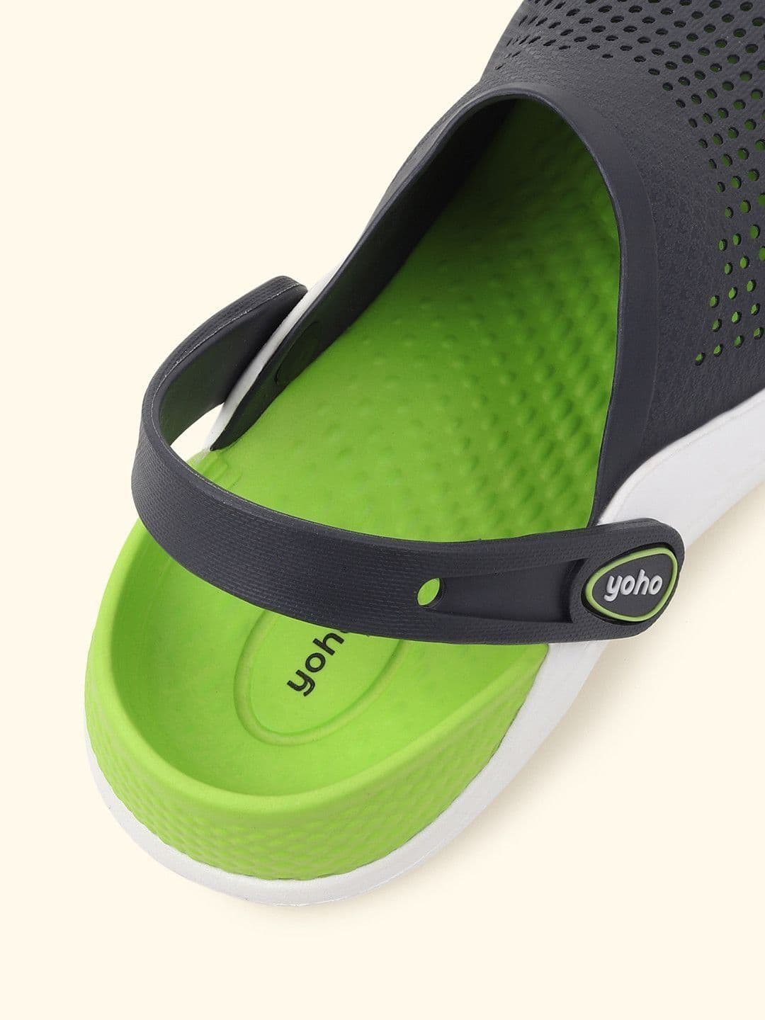 yoho Men Self Design Easy Glide Clogs thumbnail 4