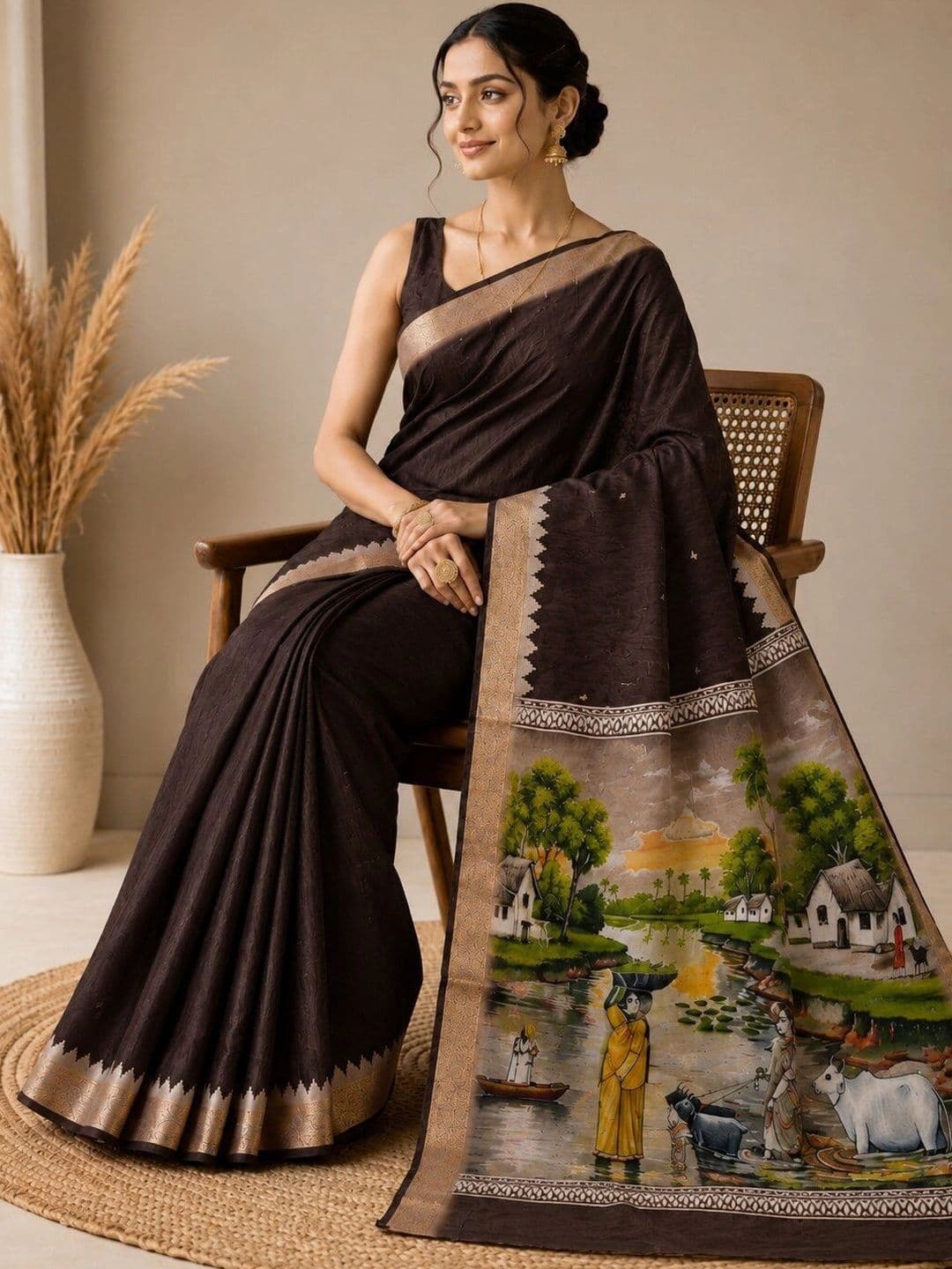 NARIVESH TRENDS Saree thumbnail 6