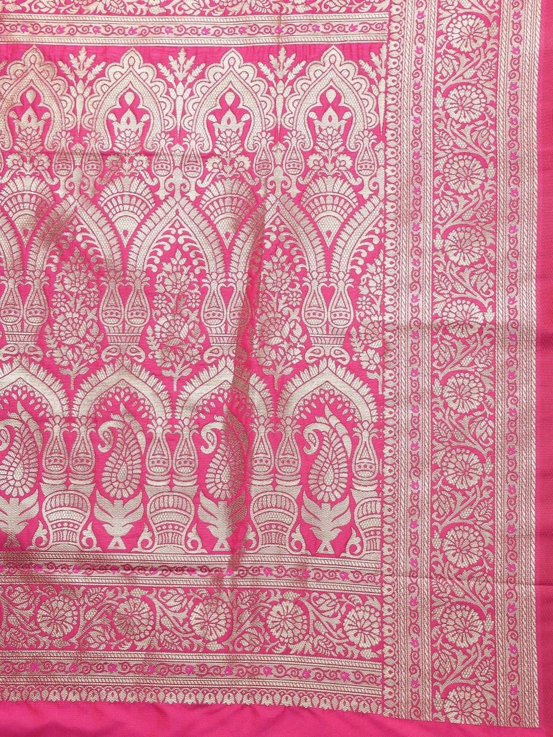 KALINI Woven Design Zari Art Silk Banarasi Saree thumbnail 5