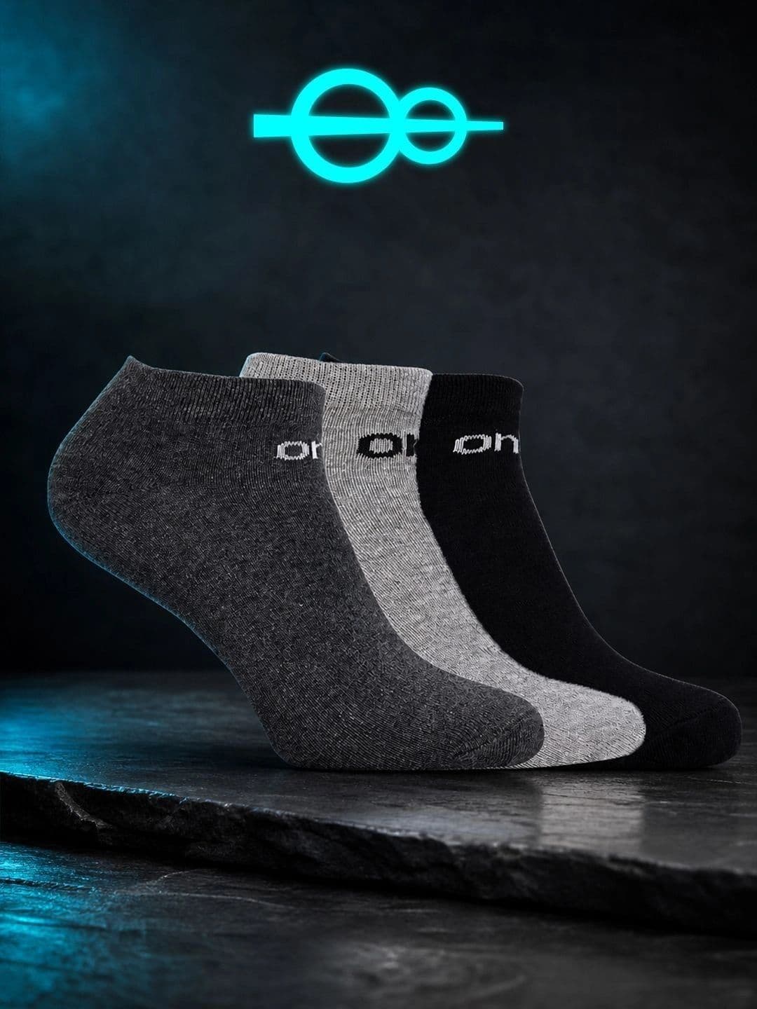 One8 Men Cotton Ankle Length Socks - view 1