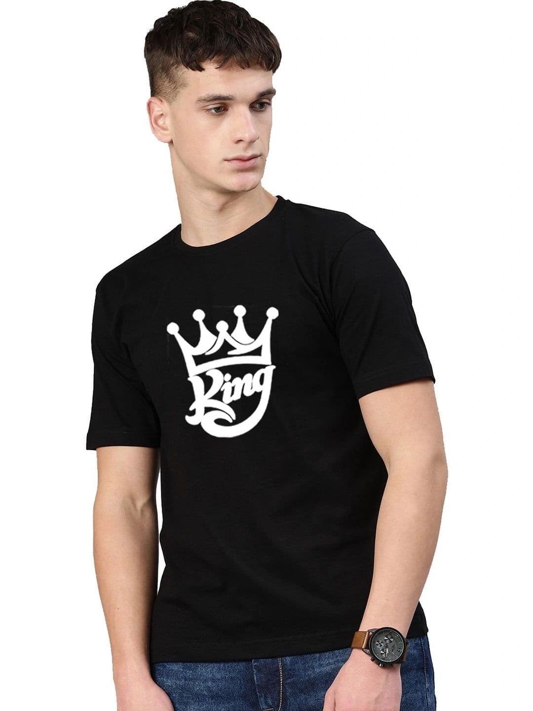 Moda Rapido X Organic Chics Men Typography Printed Bio Finish T-shirt - view 1