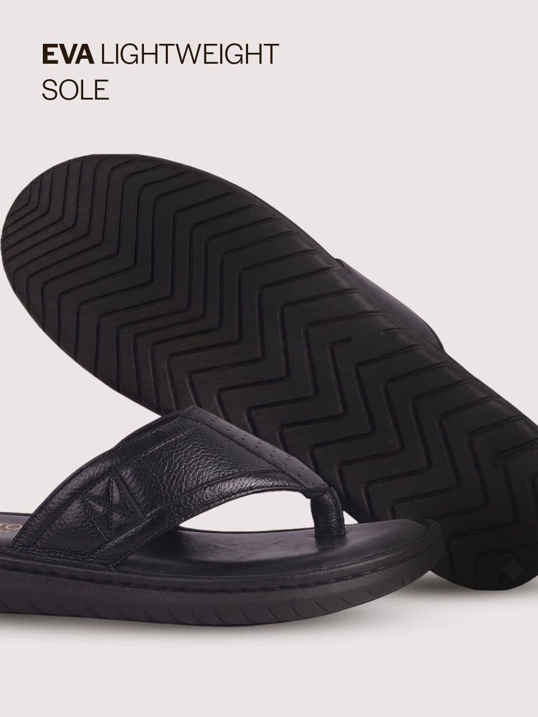 FAUSTO Men Leather Comfort Sandals thumbnail 4