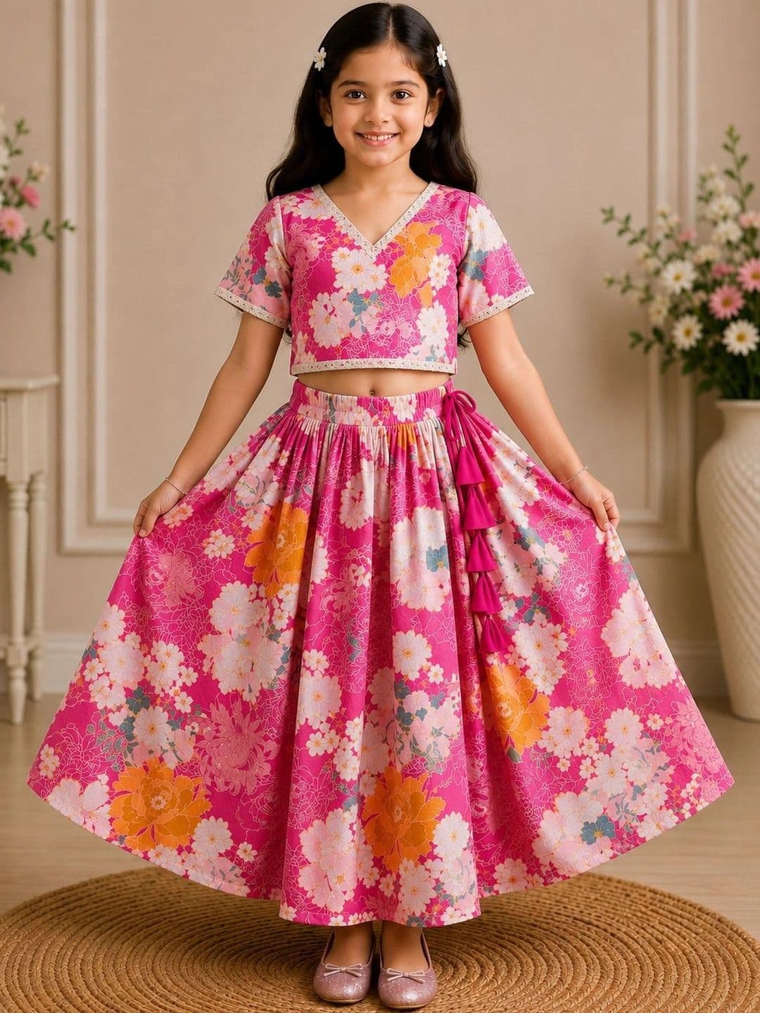 KALINI Girls Ready to Wear Lehenga & - view 1