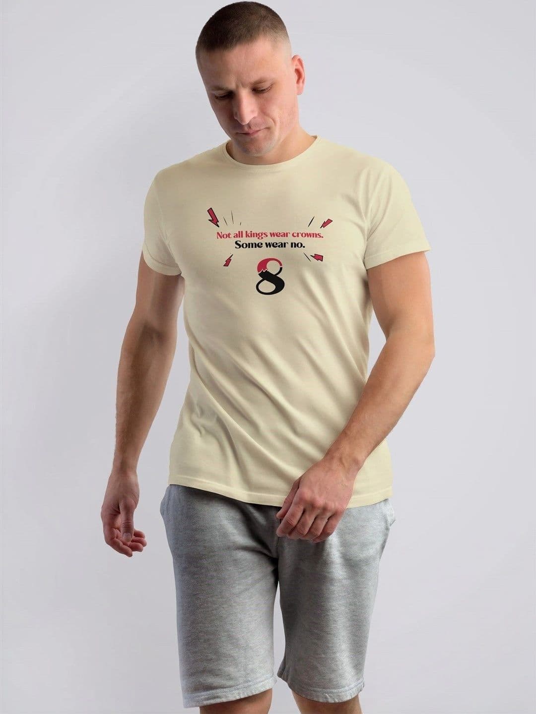 MERCHX Unisex Typography Printed T-shirt thumbnail 3