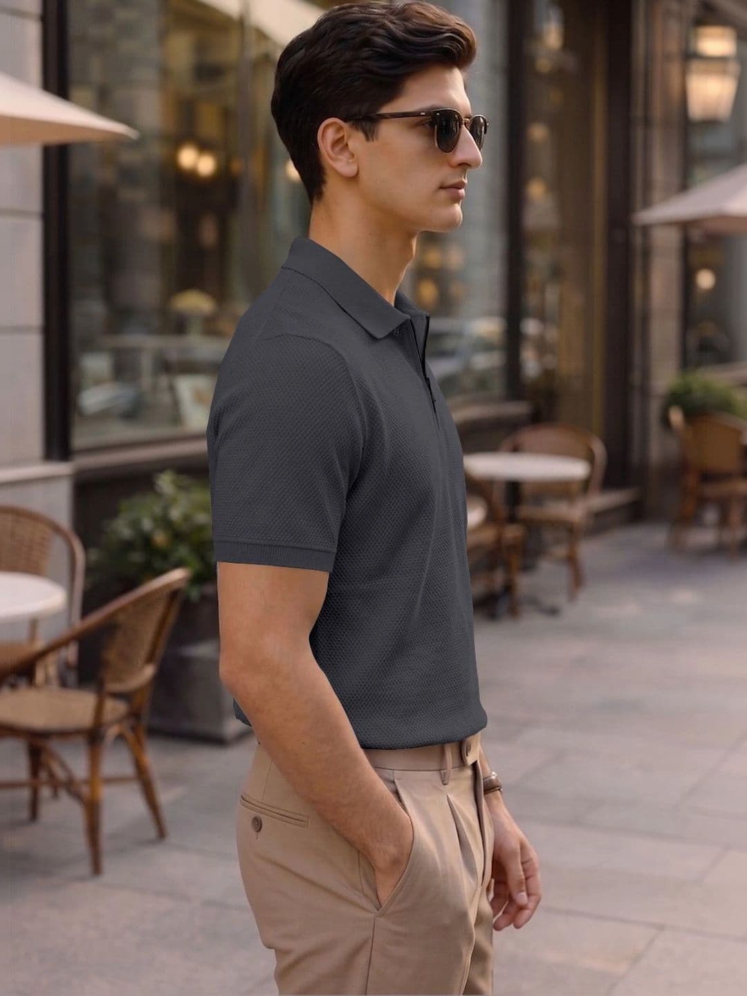 FTX Men Polo Collar T-shirt thumbnail 5