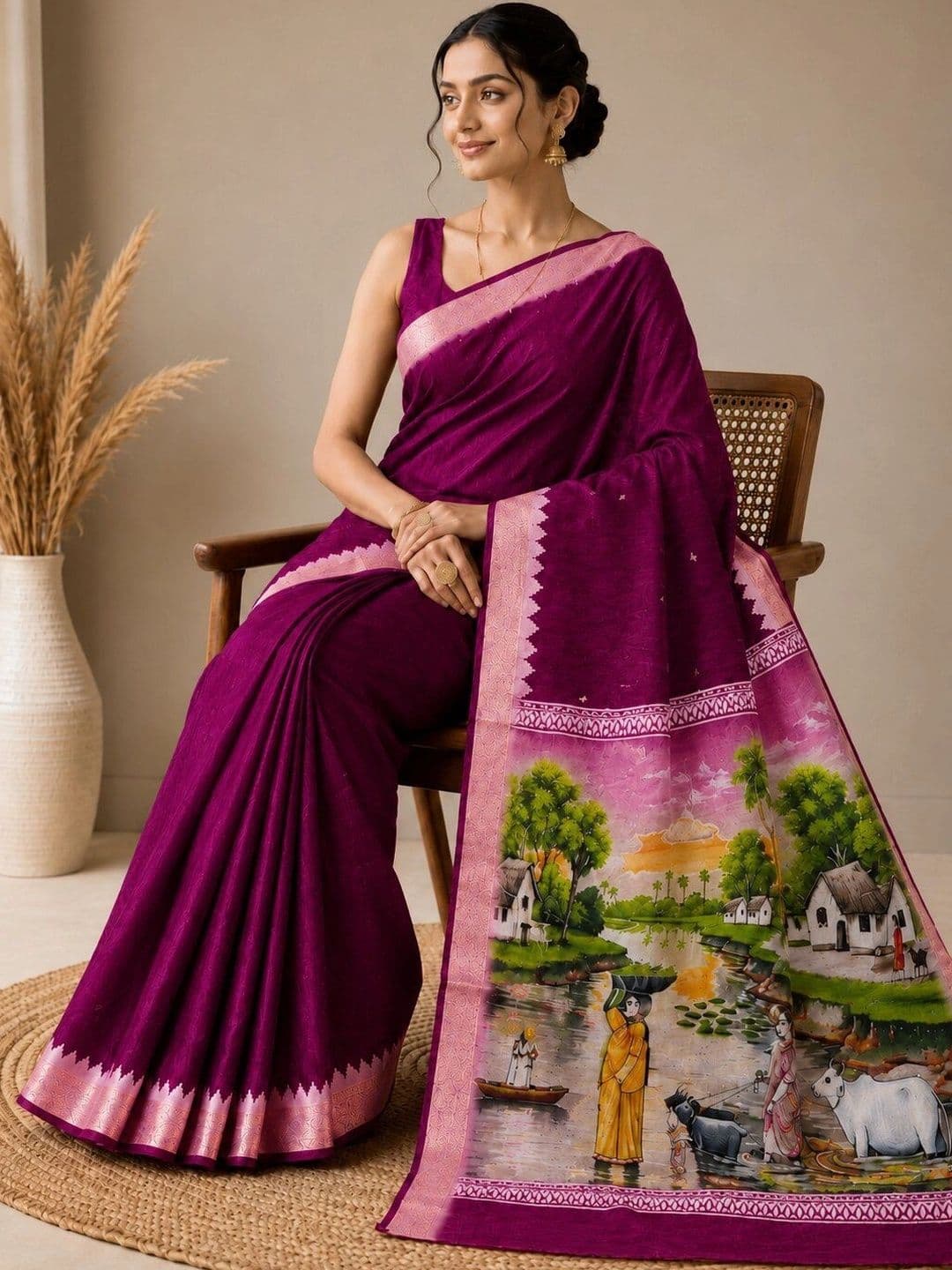 NARIVESH TRENDS Saree thumbnail 3