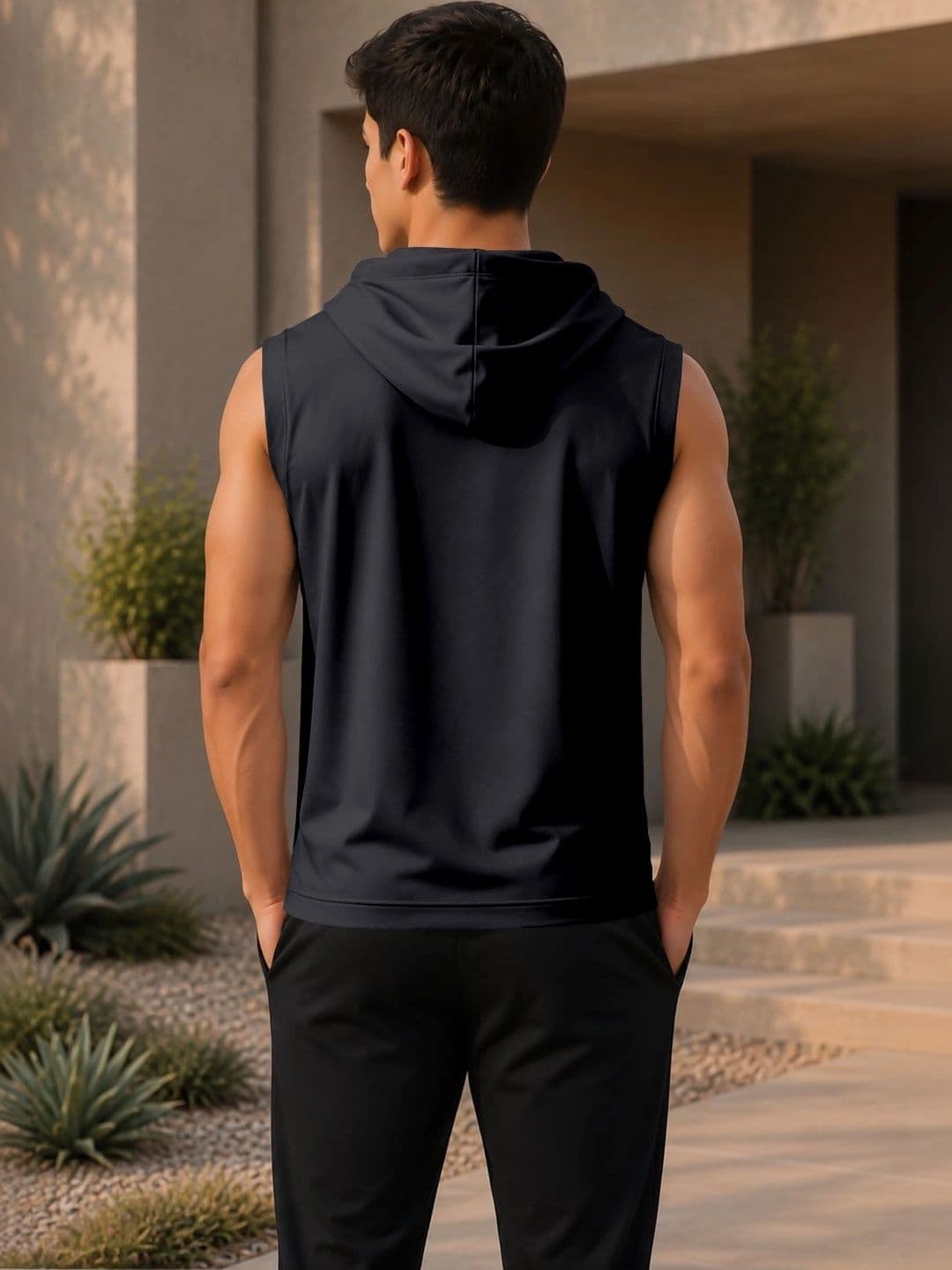 FTX Men Printed Hooded T-shirt thumbnail 4