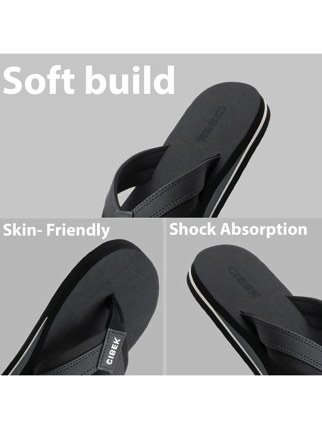 DOCTOR CIBEK SOFT Men Thong Flip-Flops thumbnail 3