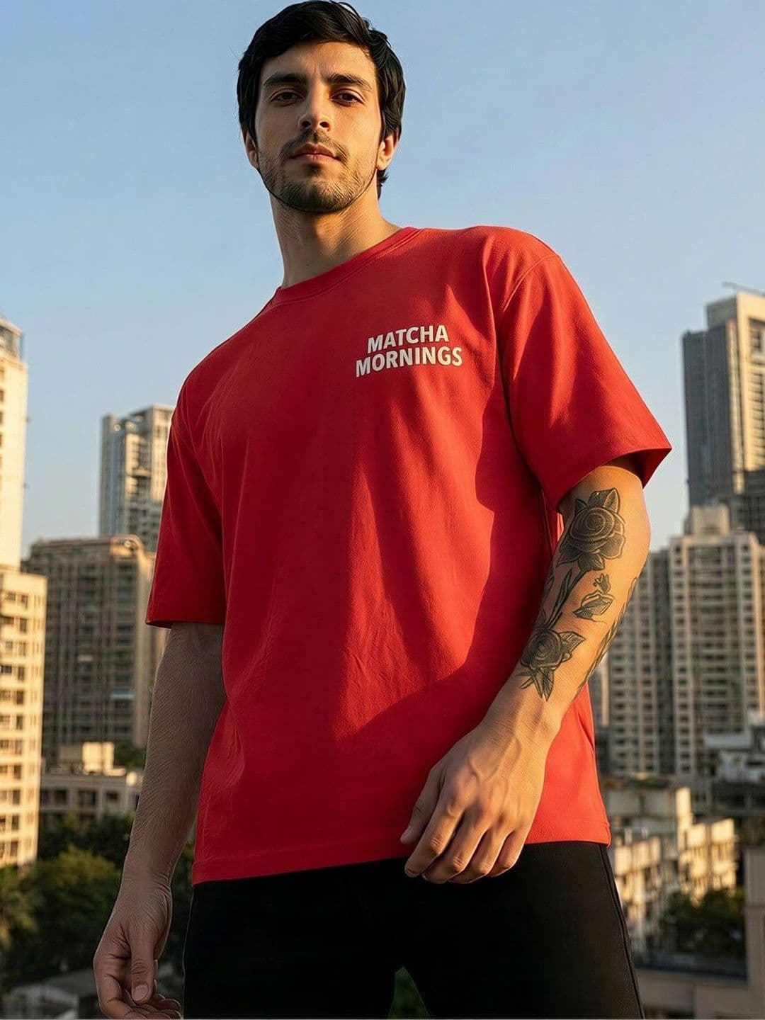 TOXA Men Typography Printed T-shirt thumbnail 2