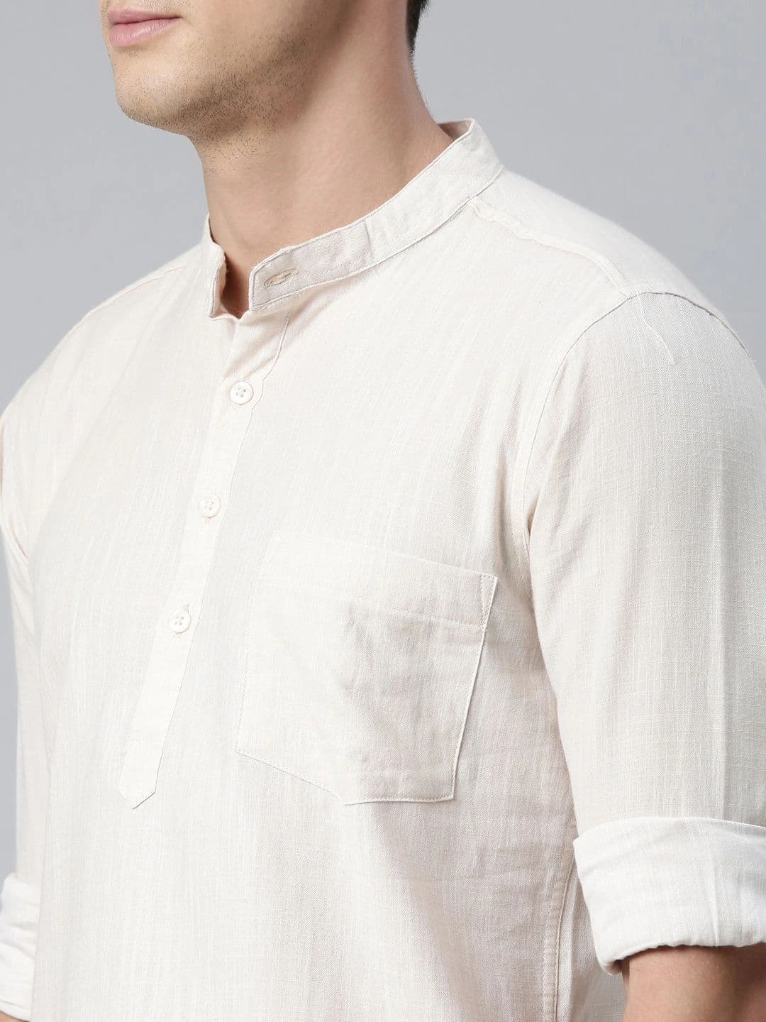 Kryptic Men Printed Kurta thumbnail 3