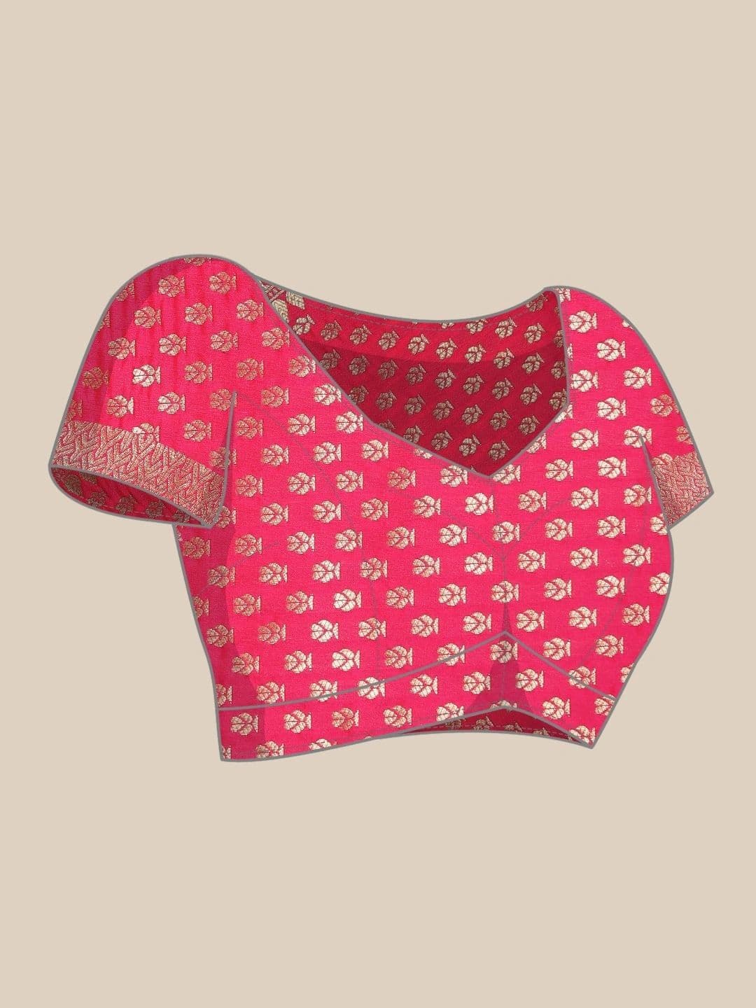 KALINI Woven Design Zari Art Silk Banarasi Saree thumbnail 2