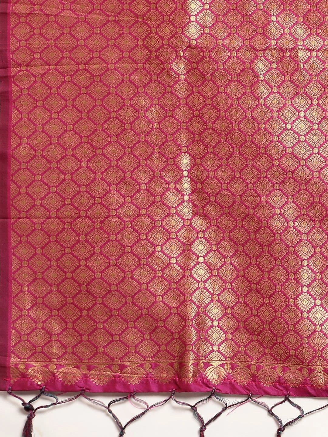 Dhaaga Ghar Woven Design Zari Art Silk Banarasi Saree thumbnail 3