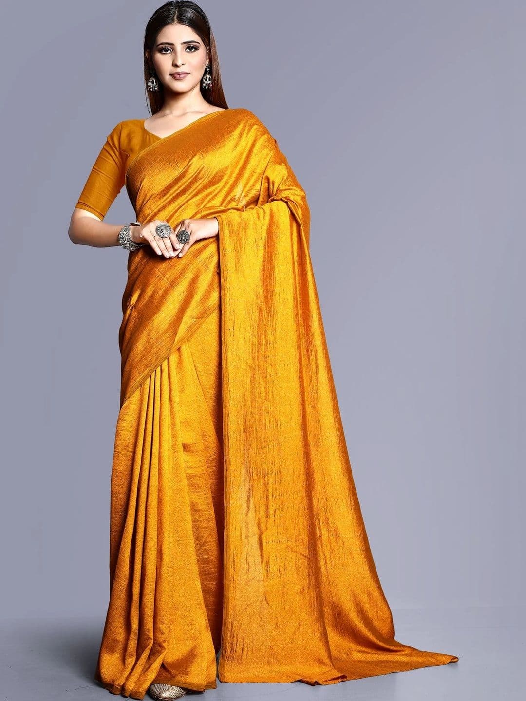 NARIVESH TRENDS Pure Georgette Saree thumbnail 2