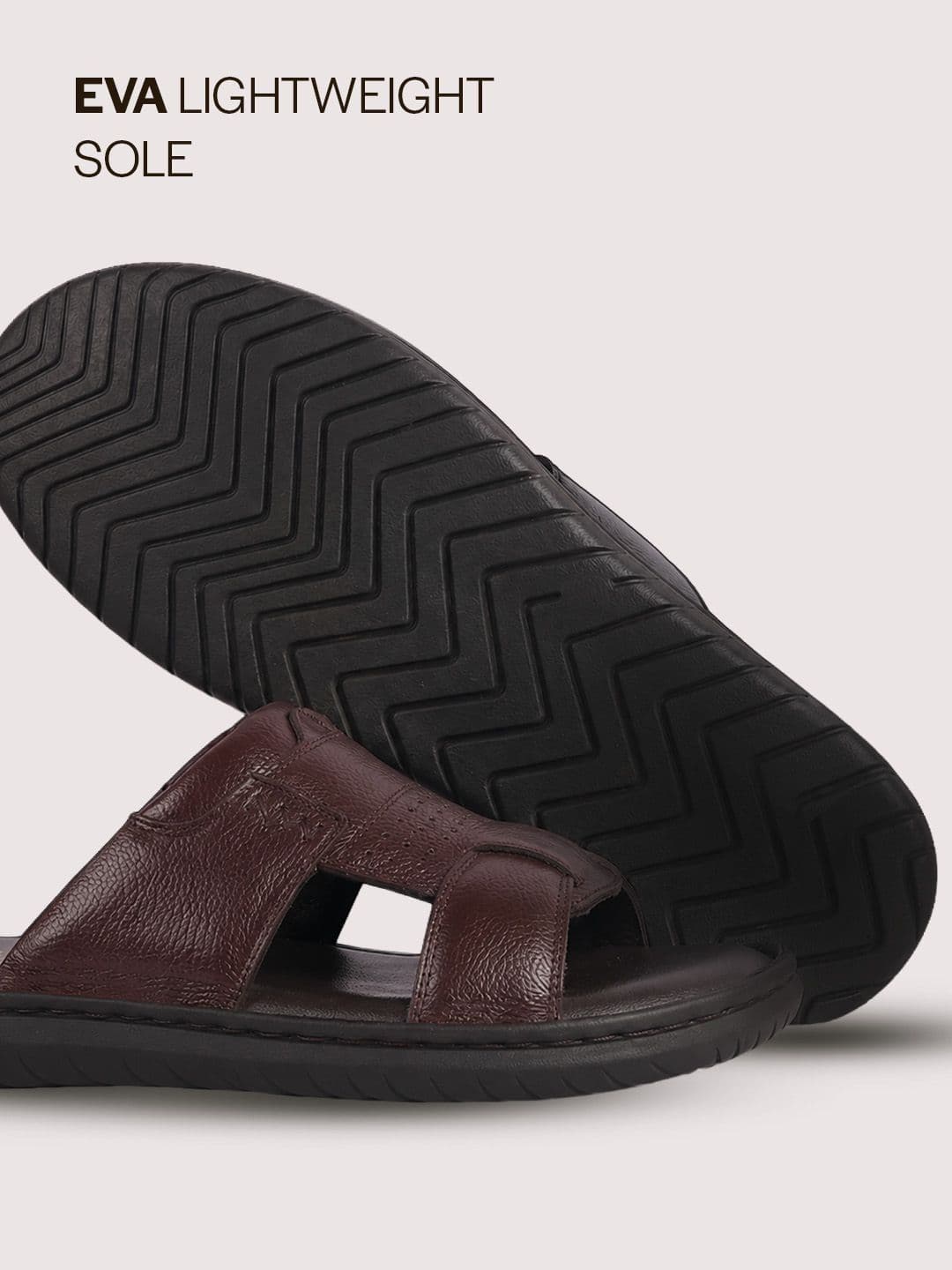 FAUSTO Men Leather Comfort Sandals thumbnail 3