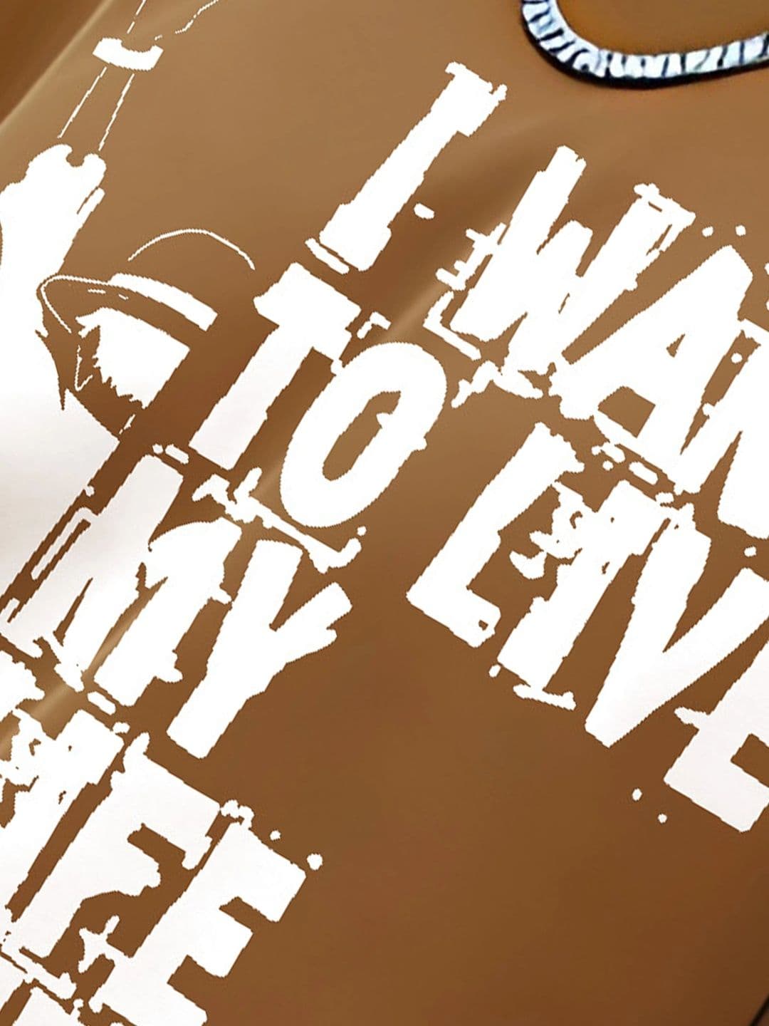 Moda Rapido Men Typography Printed T-shirt thumbnail 3