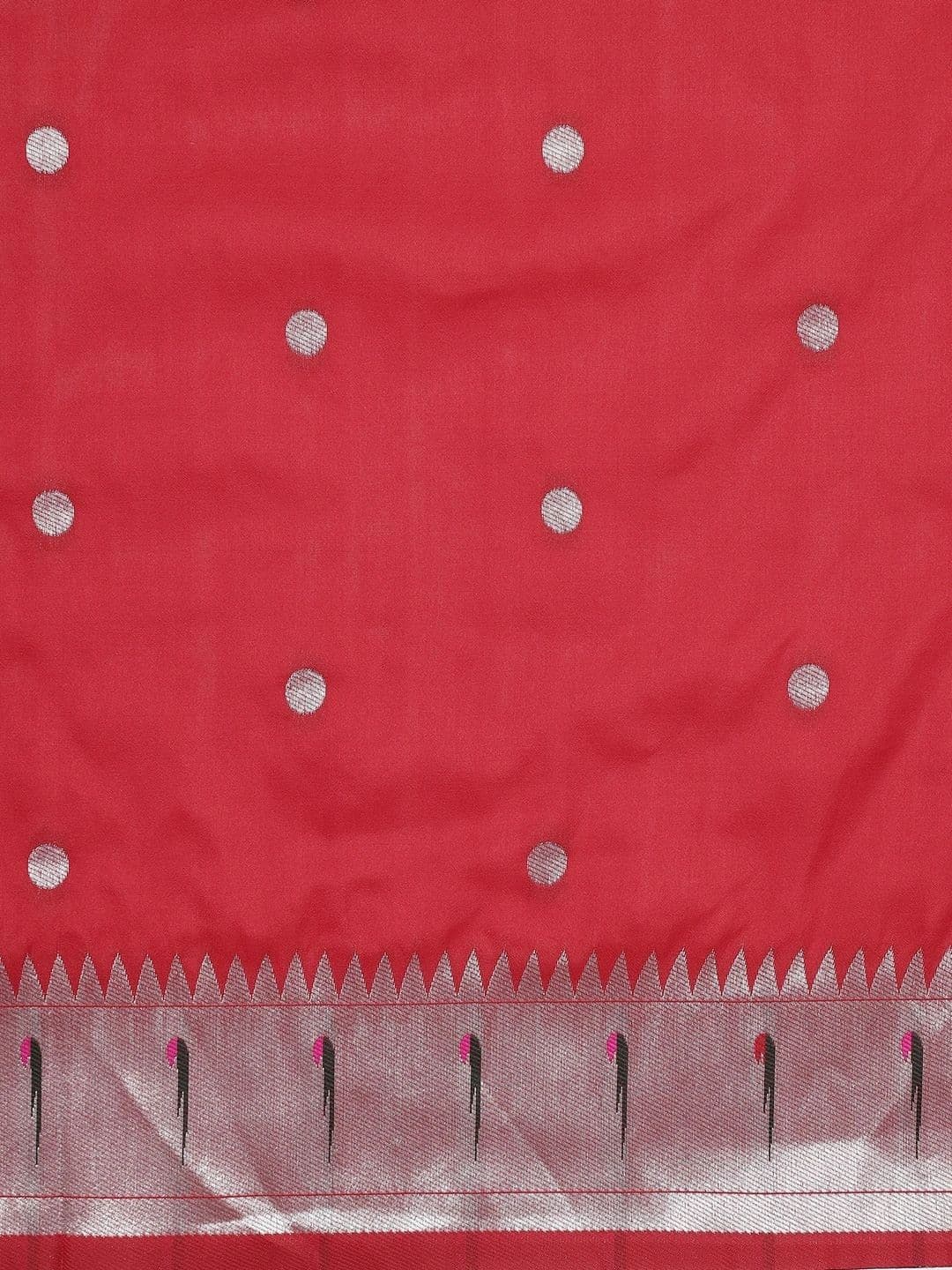KALINI Woven Design Zari Art Silk Paithani Saree thumbnail 6