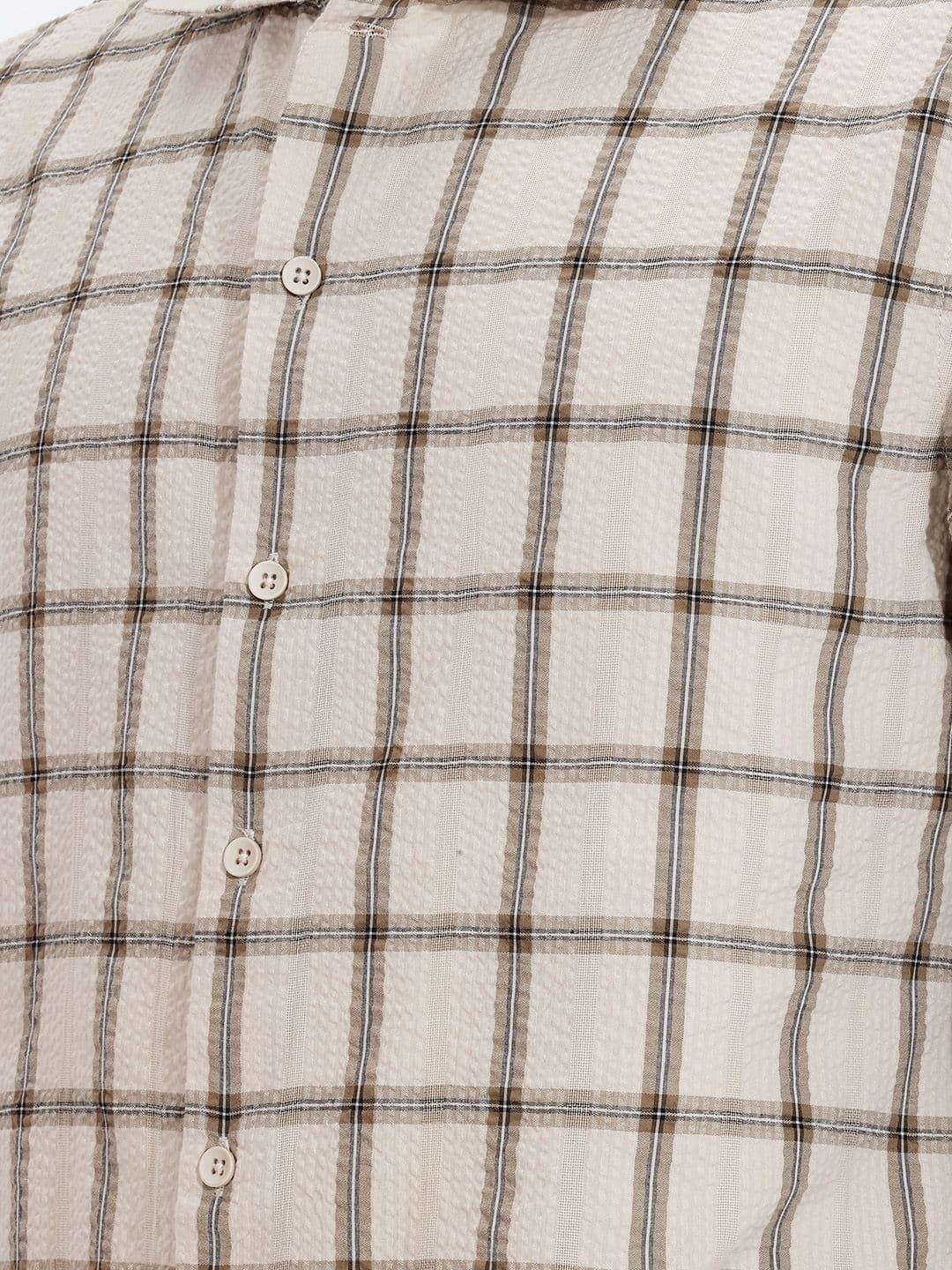 THE SHIRT CODE Men Checked Casual Shirt thumbnail 4
