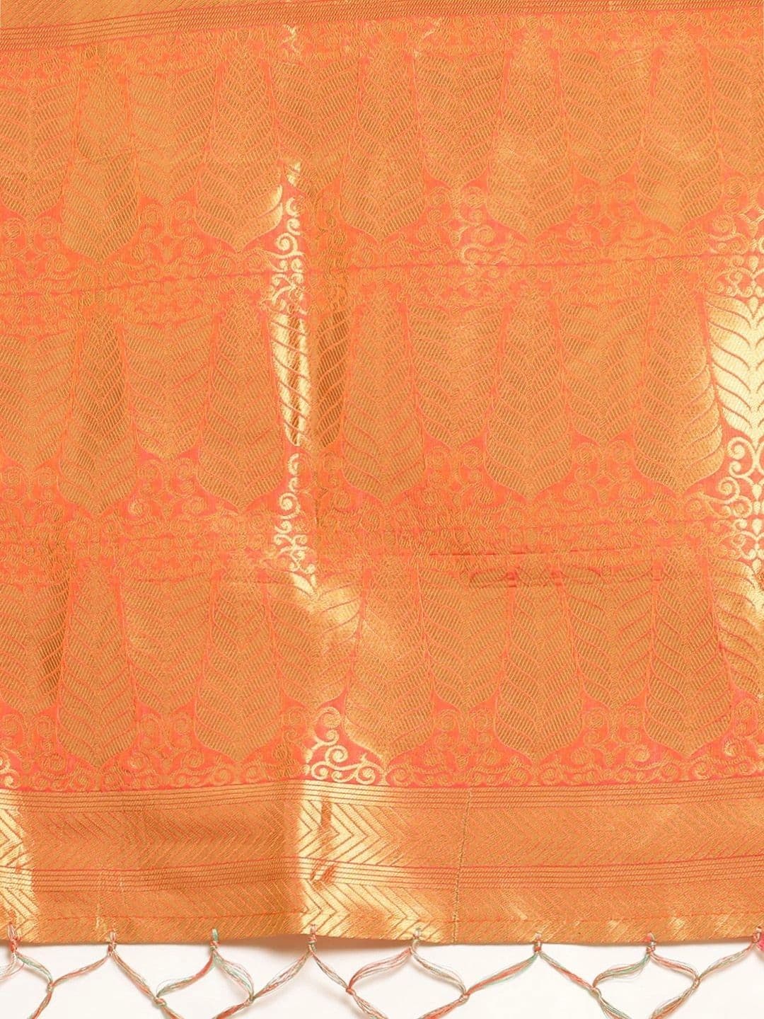 Dhaaga Ghar Women Woven Design Zari Art Silk Banarasi Saree thumbnail 6