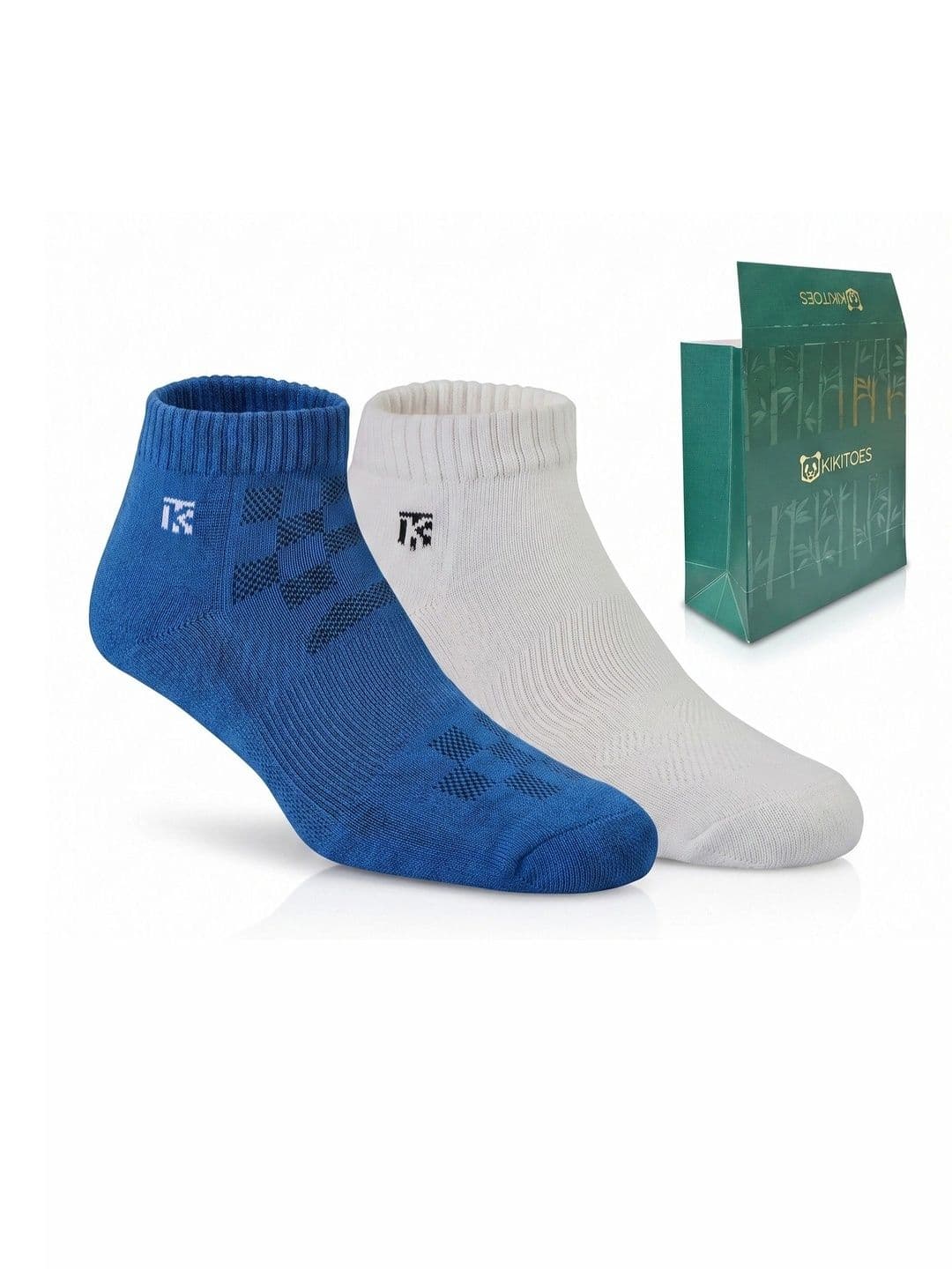 Kikitoes Men Pack of 2 Assorted Patterned Ankle Length Socks - view 1