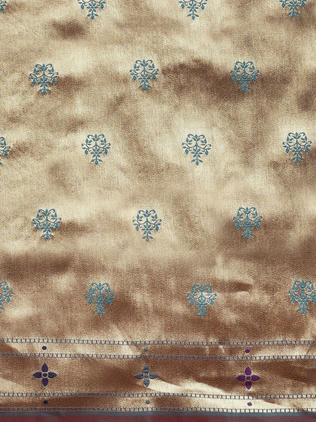 KALINI Woven Design Zari Art Silk Paithani Saree thumbnail 7