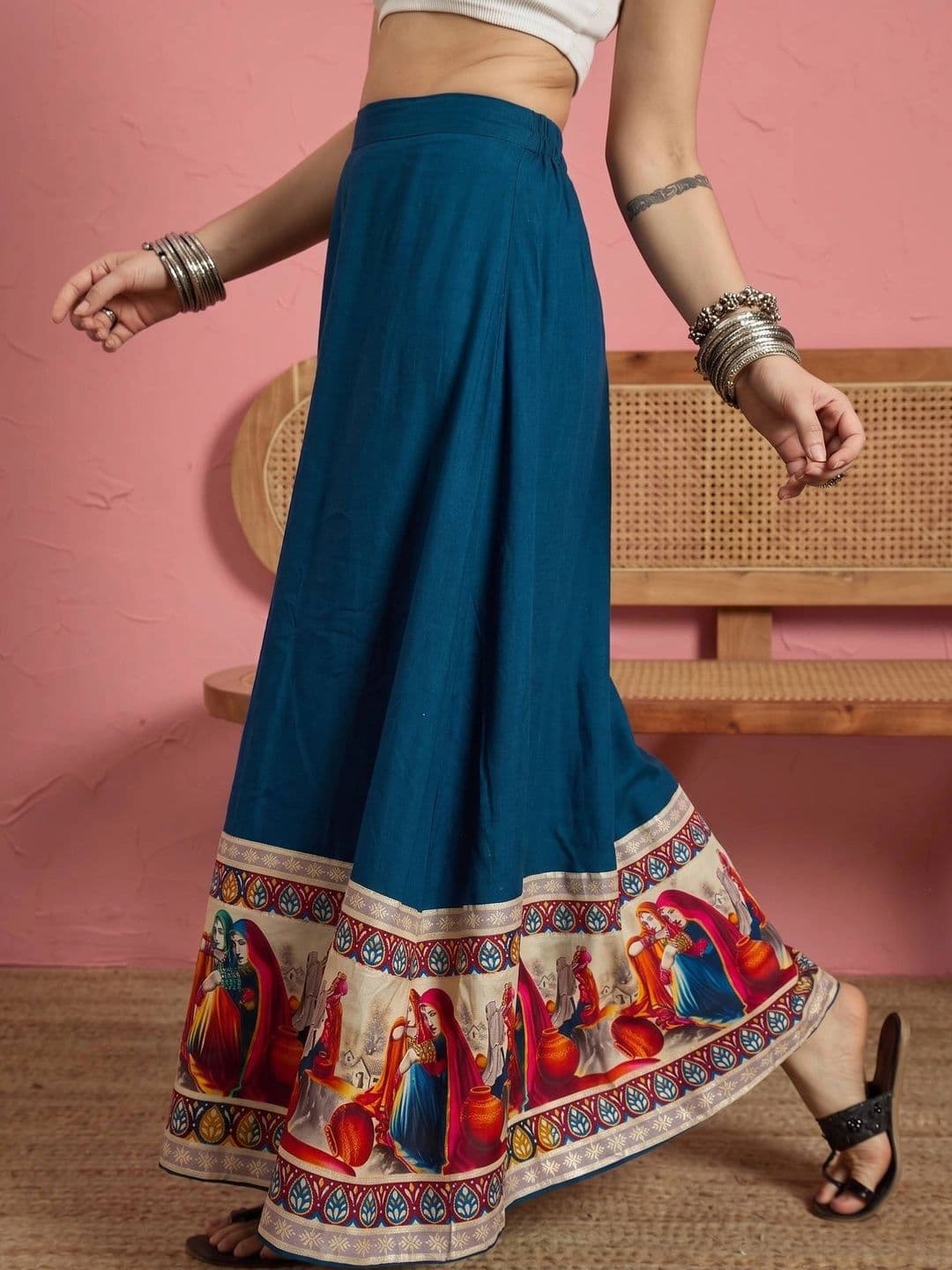 InWeave Women Maxi Flared Skirt thumbnail 3
