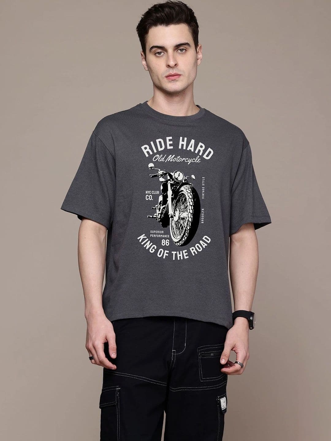Moda Rapido Men Printed T-shirt - view 1
