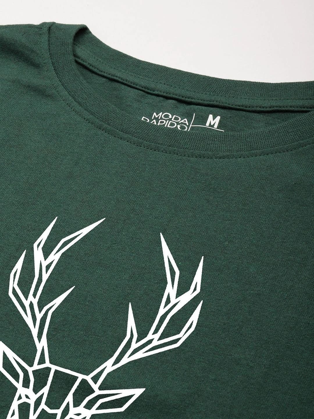 Moda Rapido Men Printed T-shirt thumbnail 3