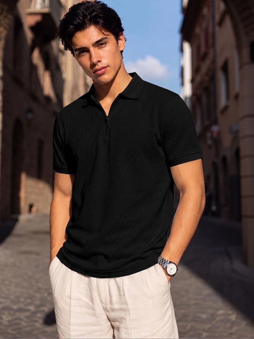 FTX Men Polo Collar T-shirt - view 1