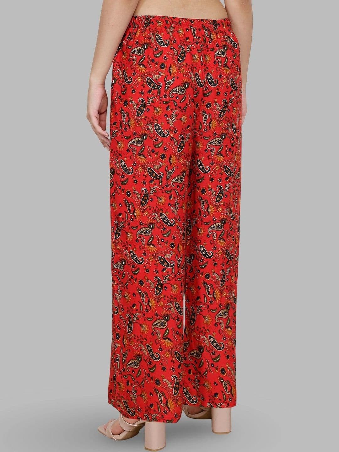Moda Rapido X Gracit Women Paisley Printed Ethnic Palazzos thumbnail 2
