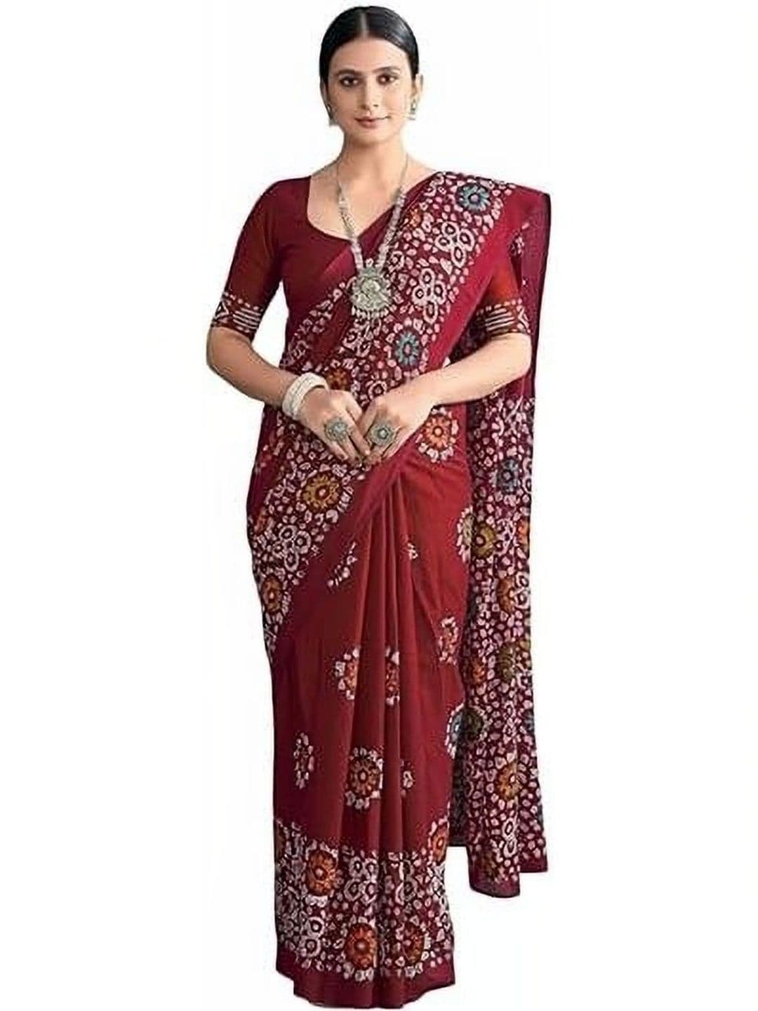 MITITA FASHION Batik Saree - view 1