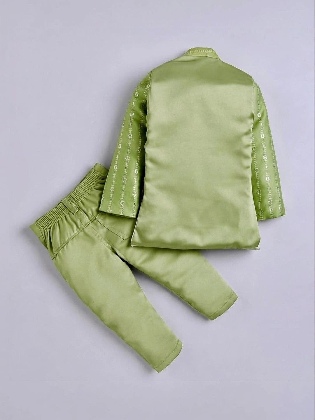 Elite Trend Traders Boys Embroidered Sherwani Set thumbnail 3