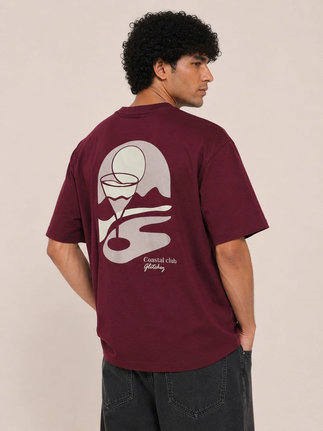 glitchez Men Printed T-shirt thumbnail 3