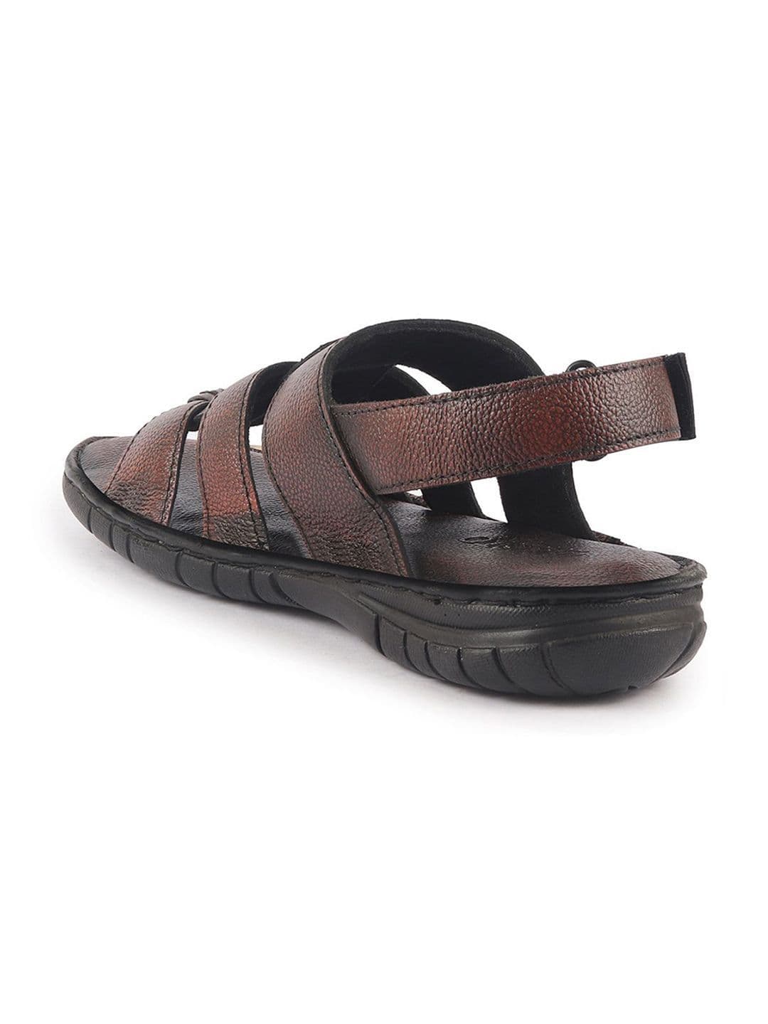 FAUSTO Men Leather Comfort Sandals thumbnail 4