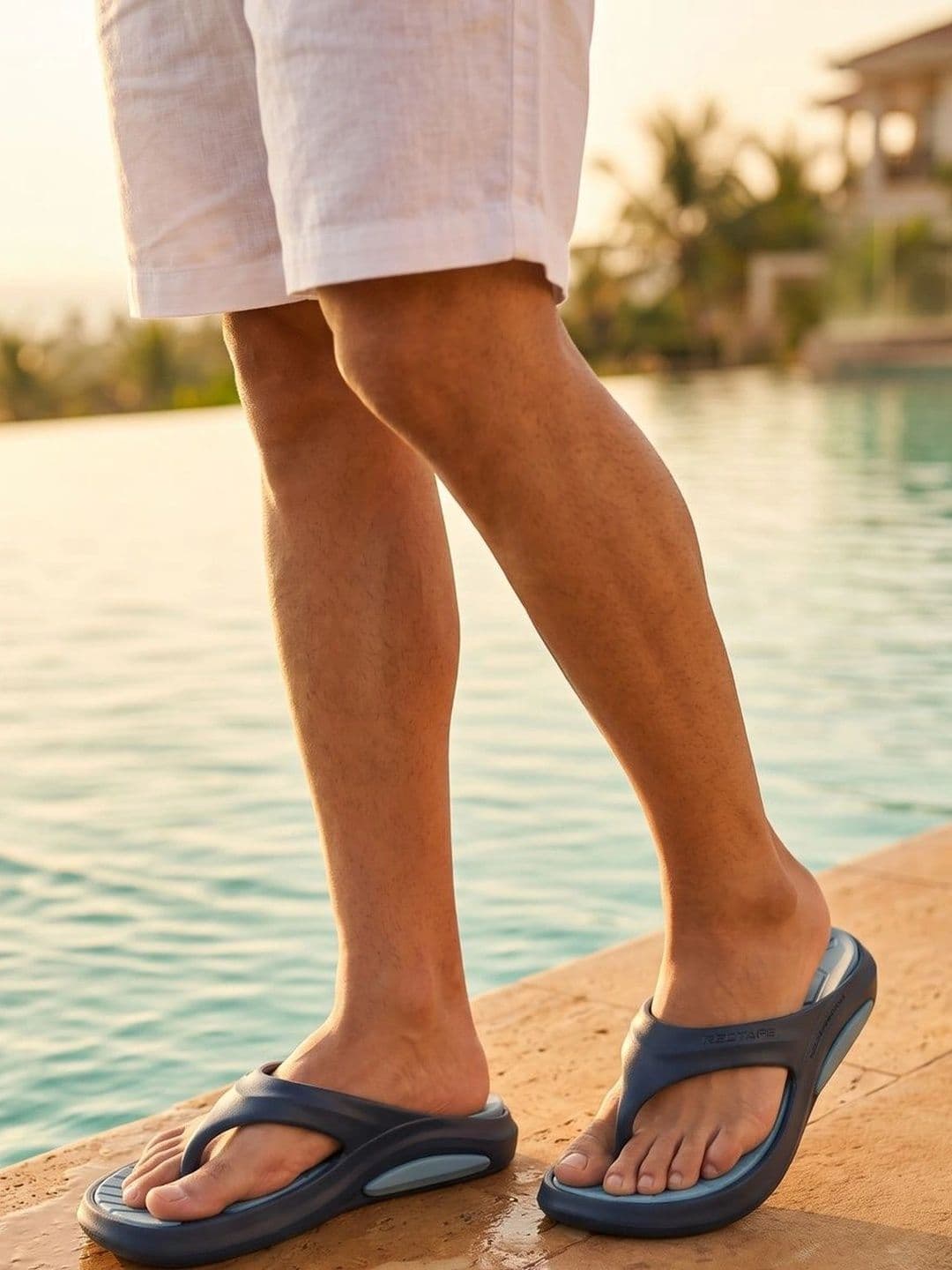 Red Tape Men Thong Flip-Flops thumbnail 6