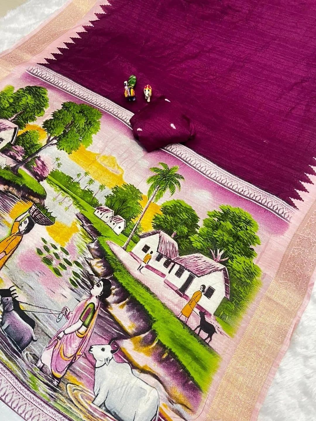 NARIVESH TRENDS Saree thumbnail 5