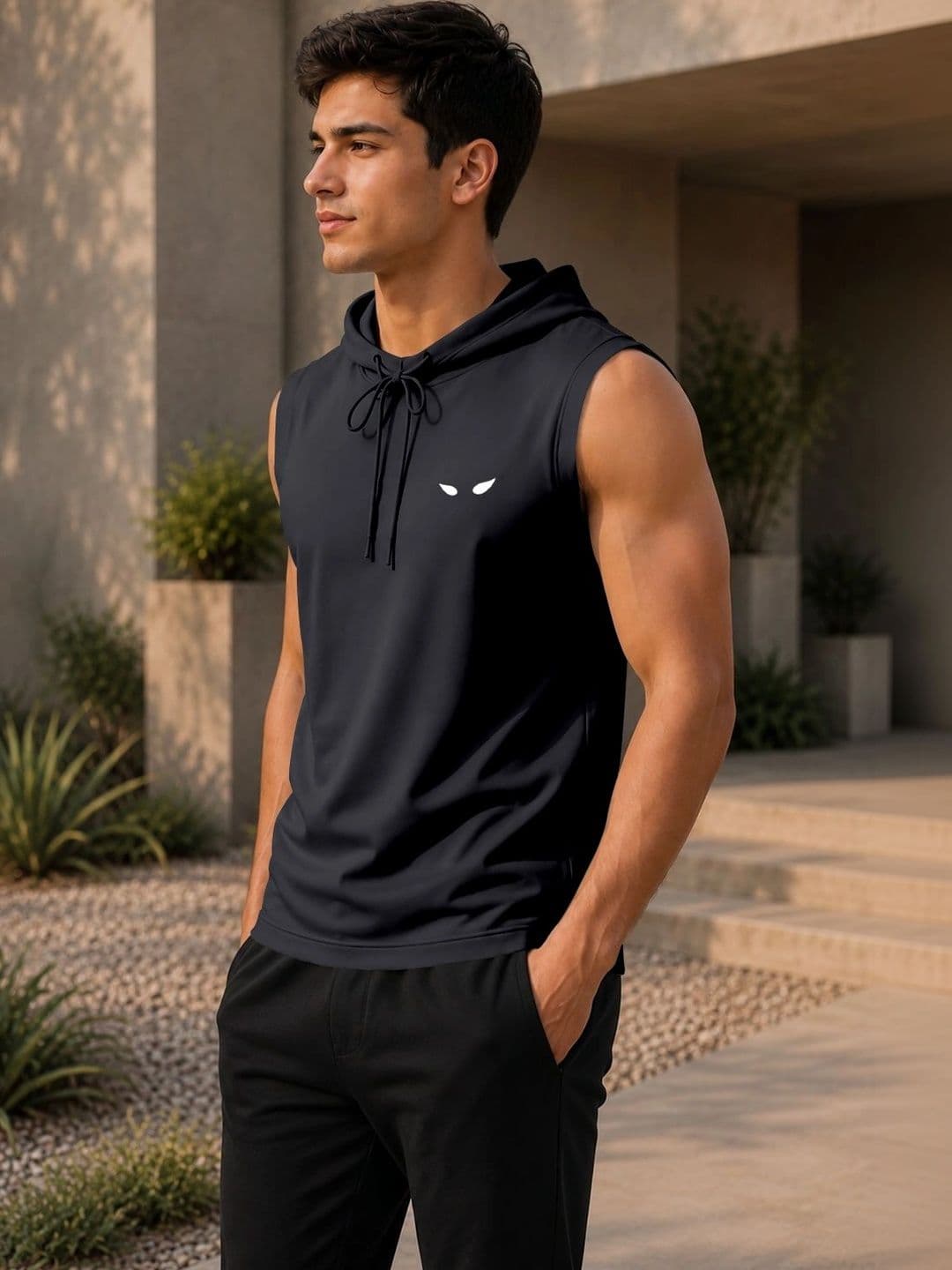 FTX Men Printed Hooded T-shirt thumbnail 5