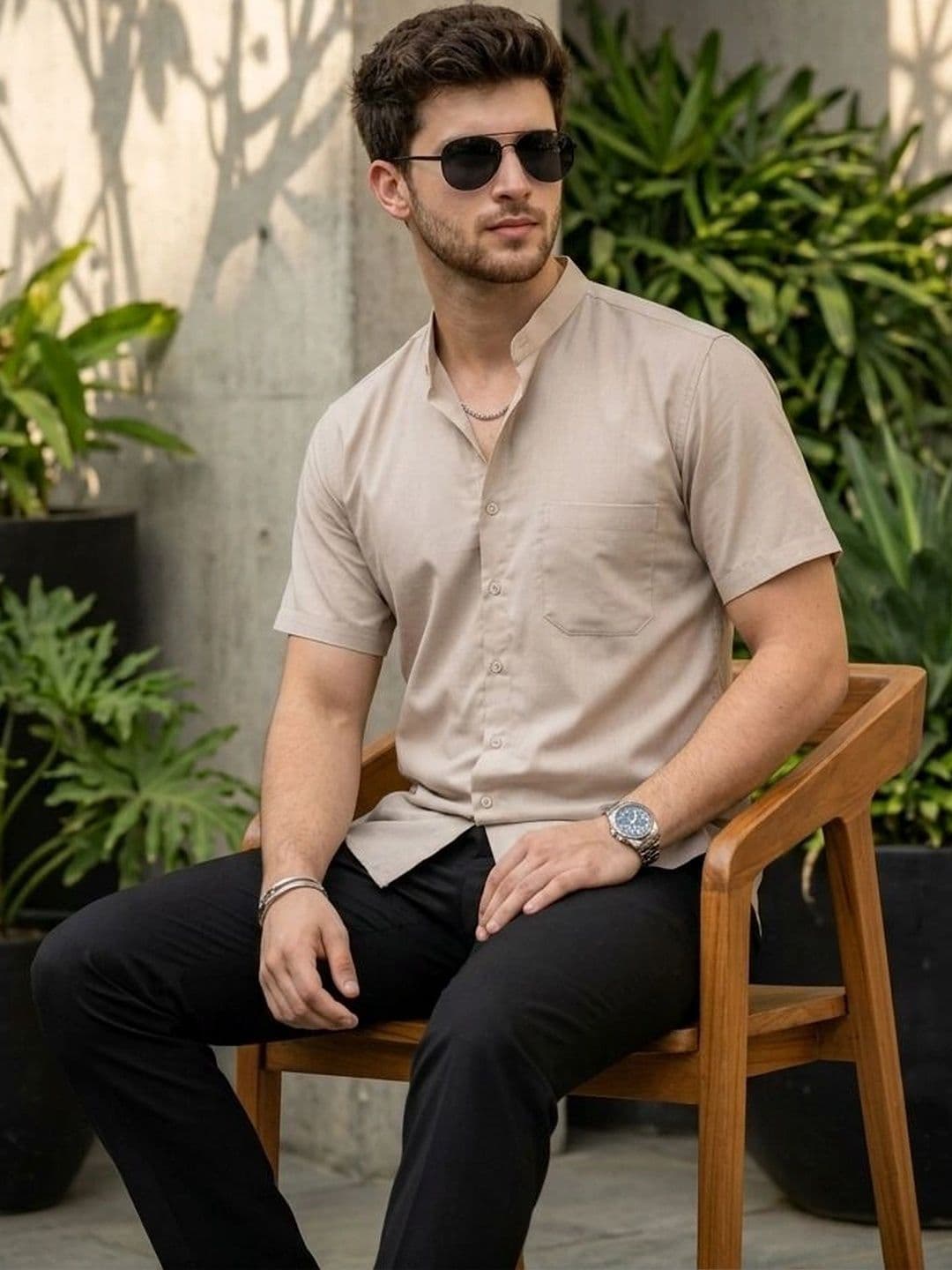 Dincharya Men Standard Casual Shirt thumbnail 2