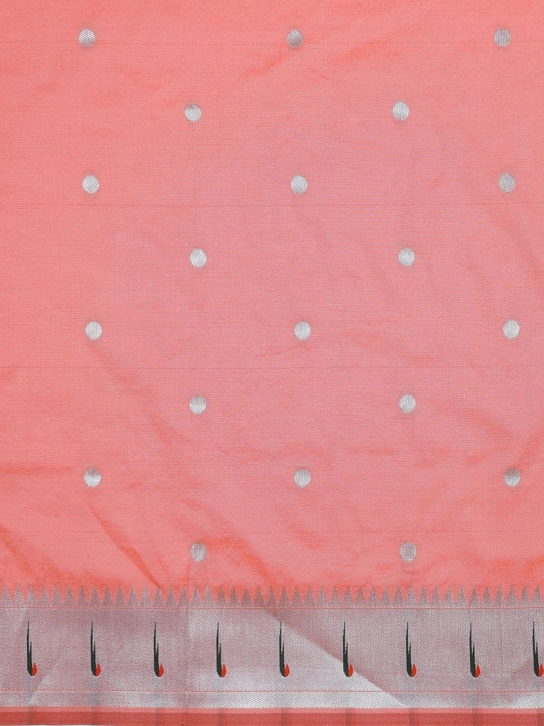 KALINI Woven Design Zari Art Silk Paithani Saree thumbnail 4
