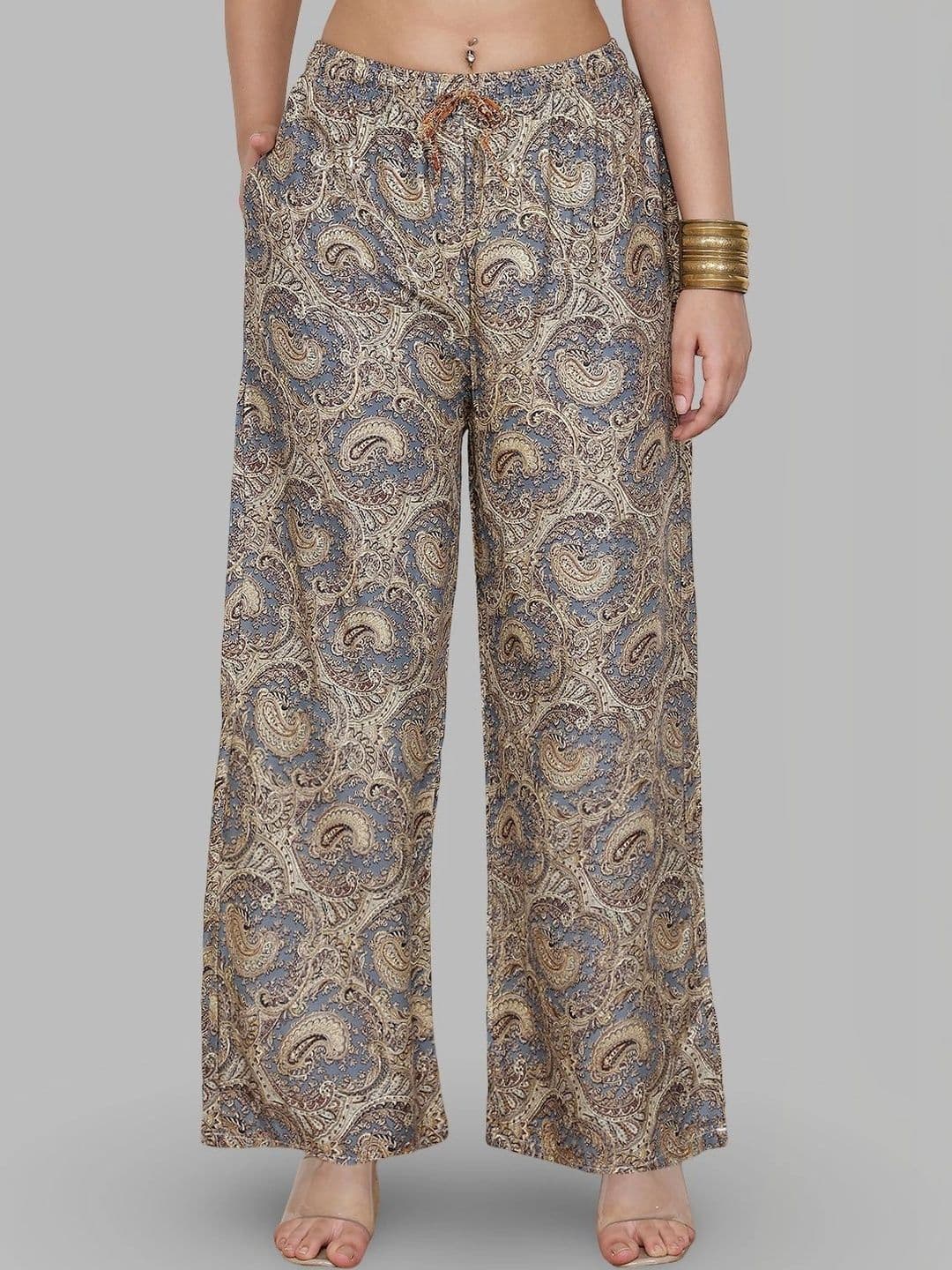 Moda Rapido X Gracit Women Paisley Printed Ethnic Palazzos - view 1